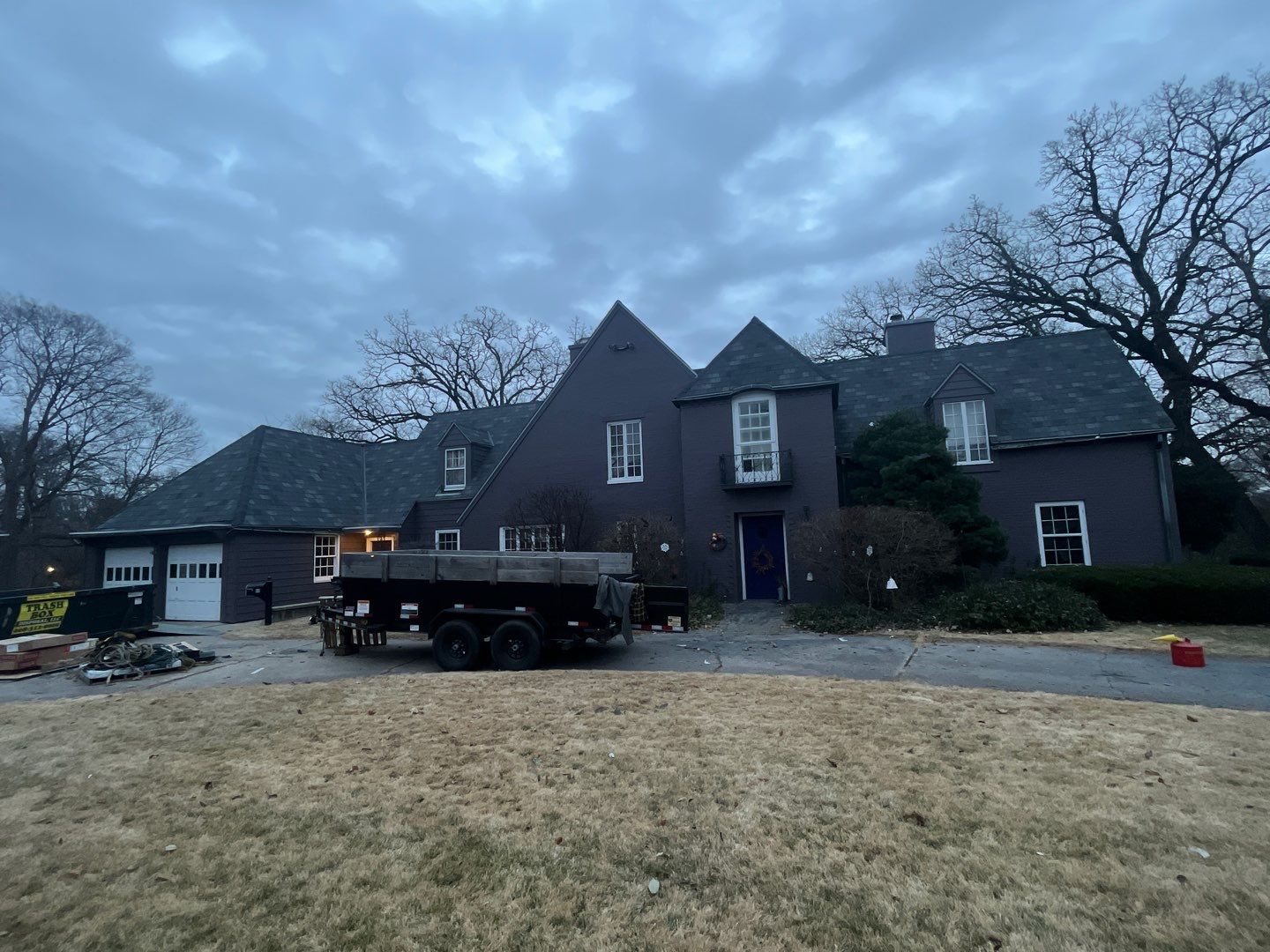 Slate Roof Removal using Atlas Storm Master Slate by Total Exteriors