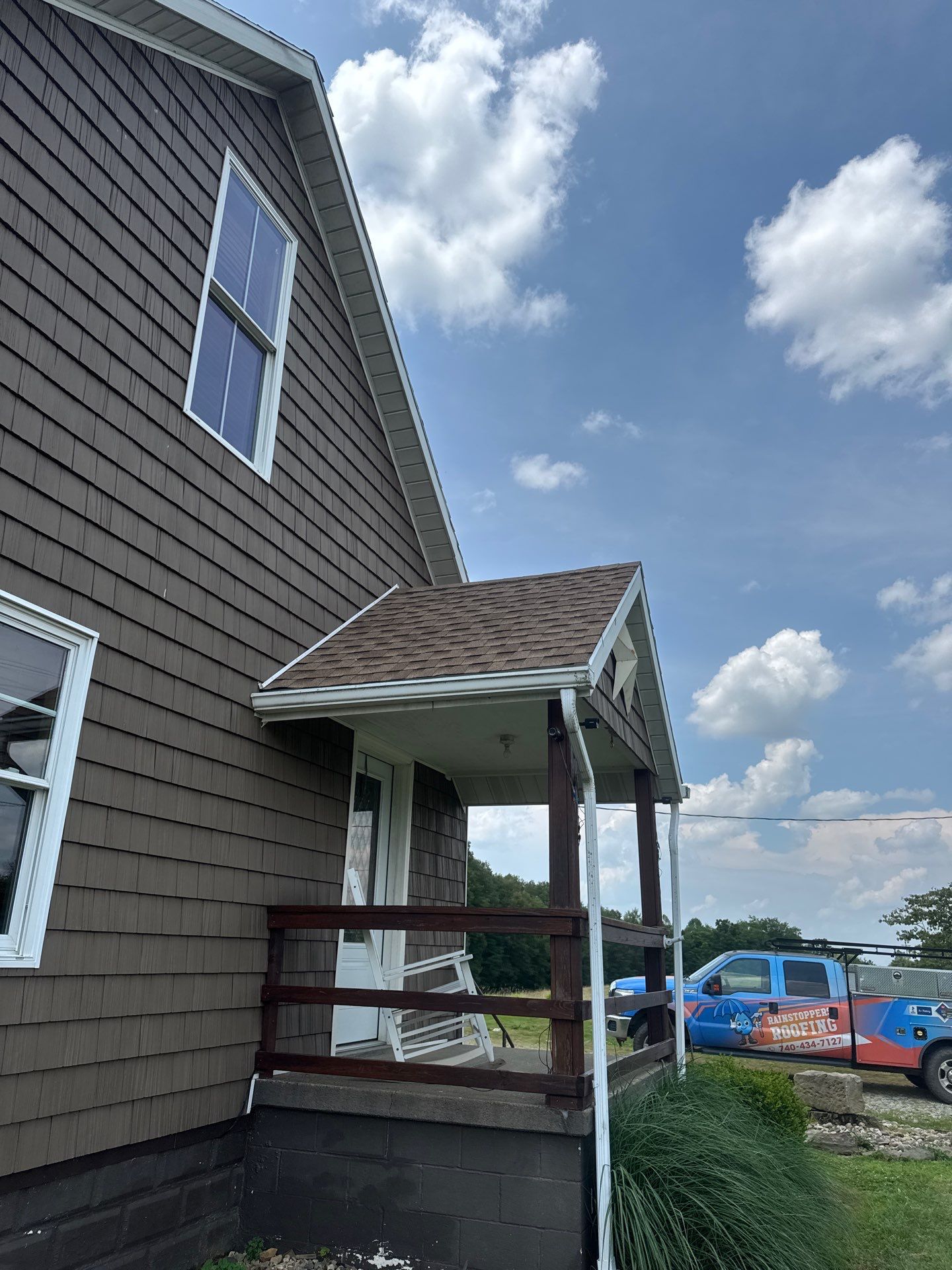 Residential Roofing Installation using GAF Timberline HDZ Shakewood by Rainstoppers Roofing