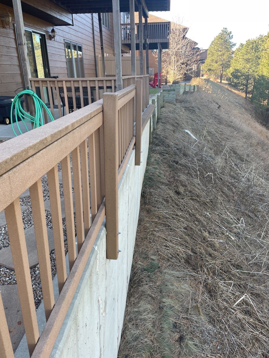 Golf Course Trex Deck Transformation by Weather-Tite Exteriors LLC