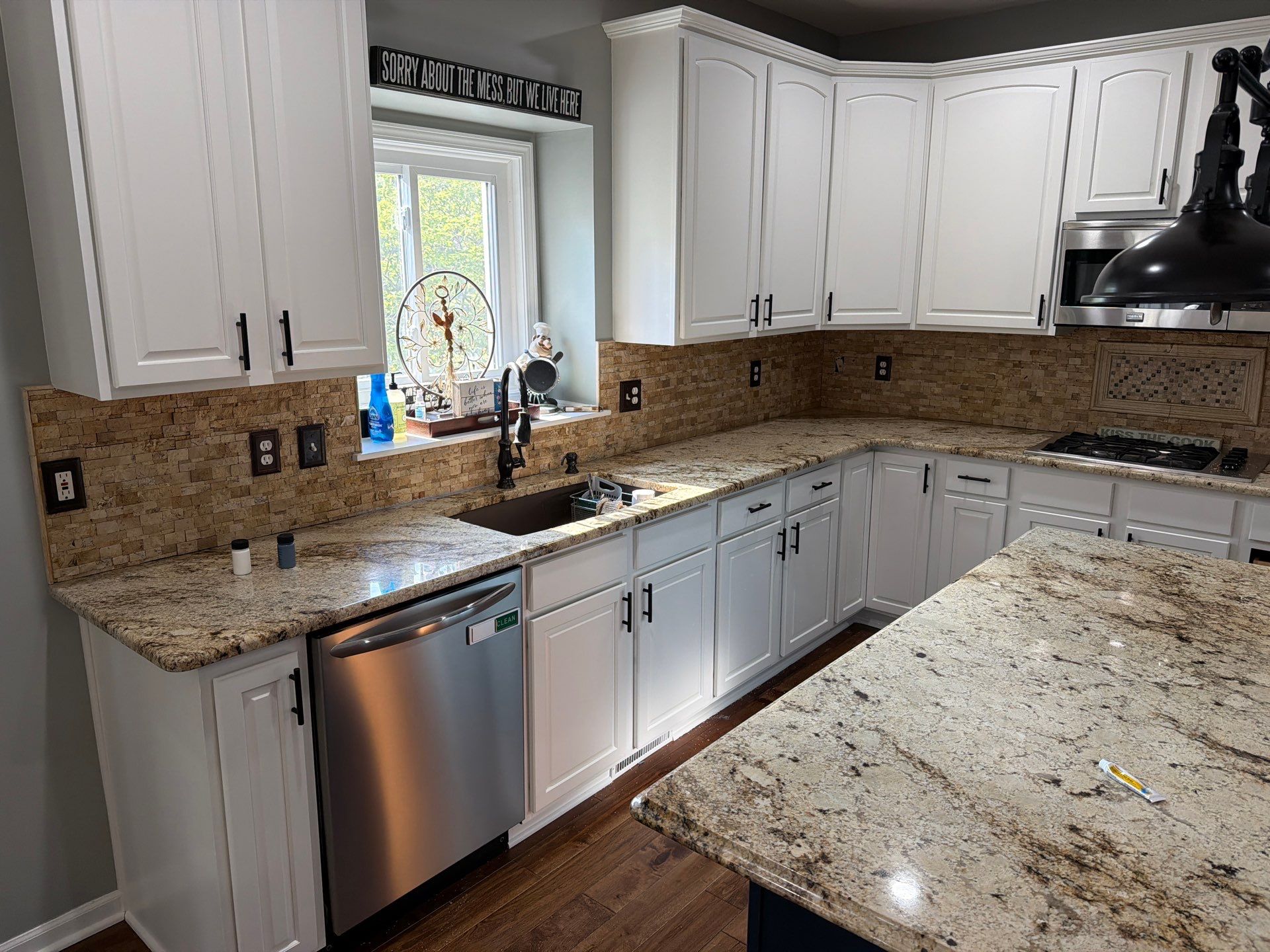 Kitchen Cabinet Refinishing by Top Shelf Painter