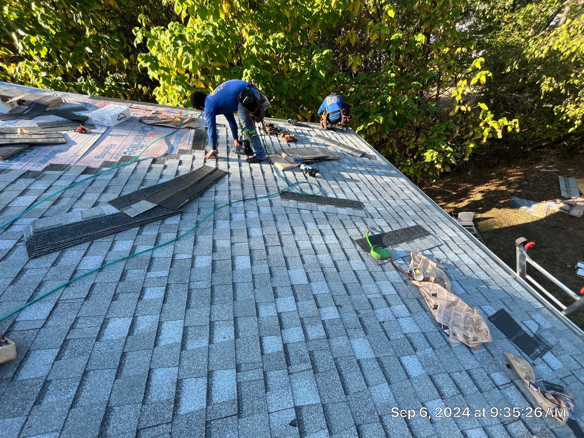 Residential Roofing Repair using Certainteed Landmark Pro Shingles by Fahey Roofing + Contracting