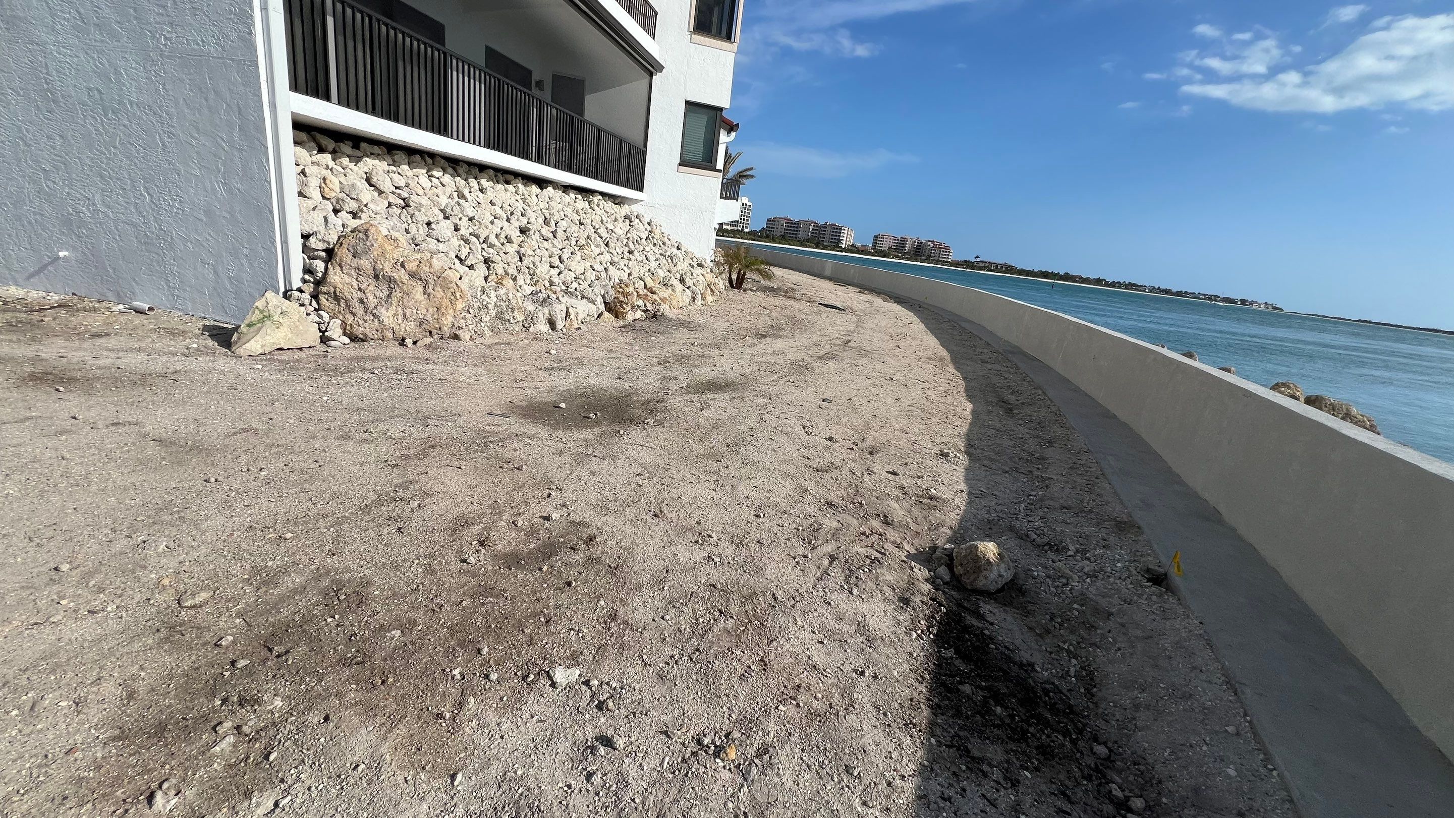 Isles of Capri Condo Parking Garage Drainage System Cleaning by APS Power & Water