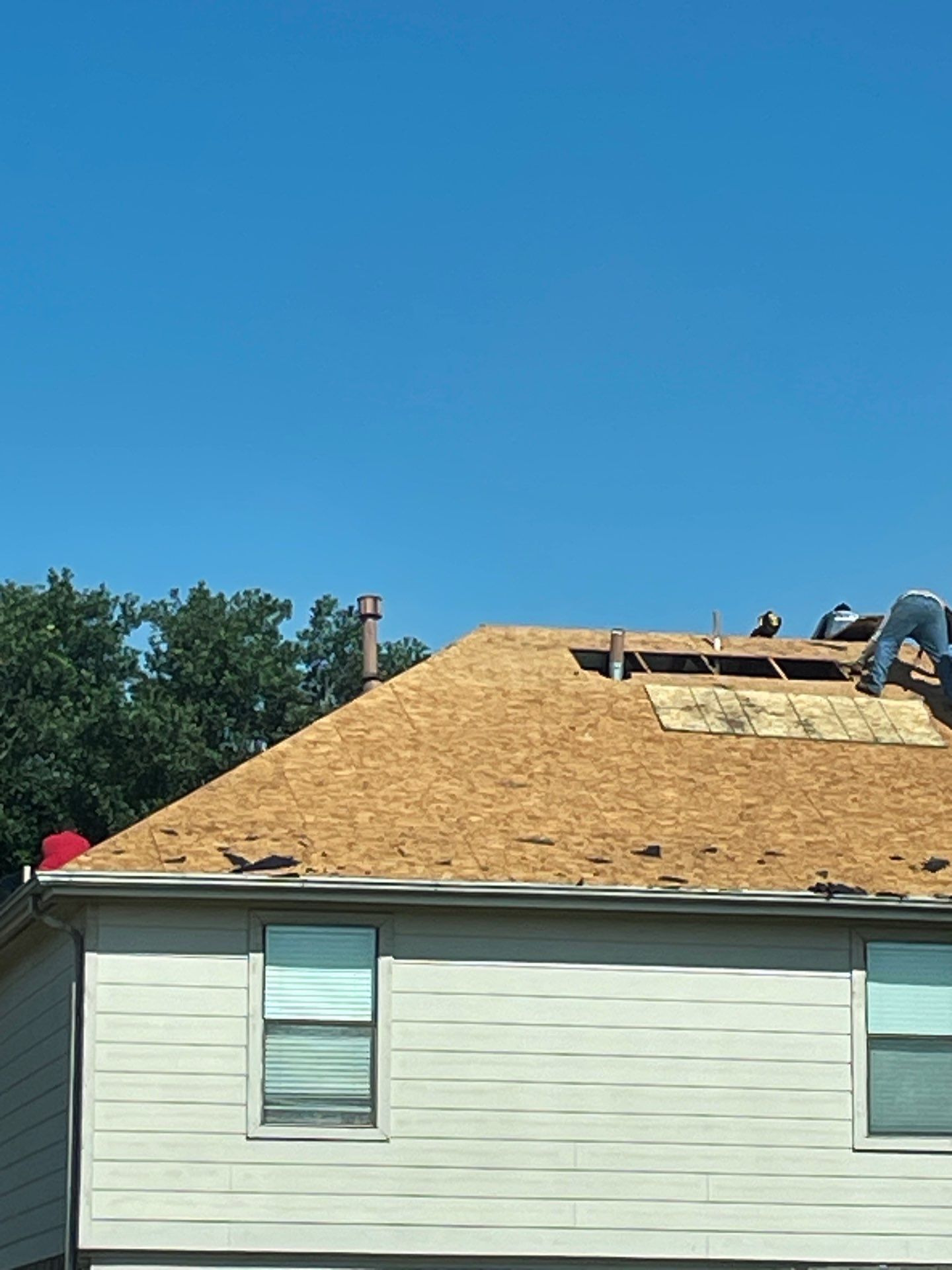 Residential Roofing Installation using Owen's Corning Duration (Lifetime) Shingles by Roof Repair Company