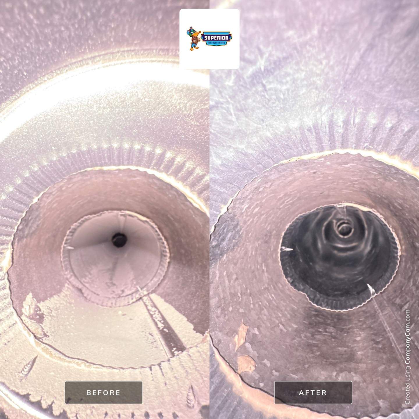 Air Duct Cleaning With a Vacuum Truck in Ellwood City, PA by Superior Air Duct Cleaning