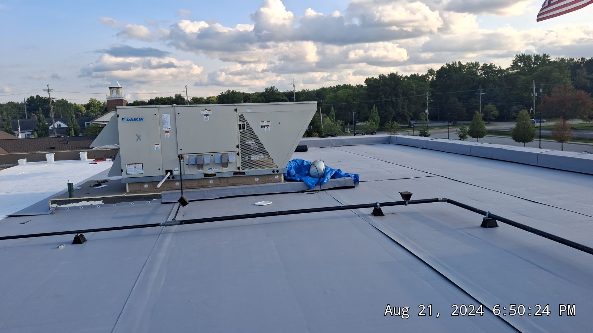 Mayfield Ohio TPO Roof Install by Gold Star Roofing LLC 