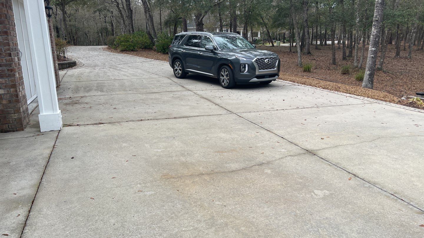 Driveway using Concrete Sealant by DuraSeal