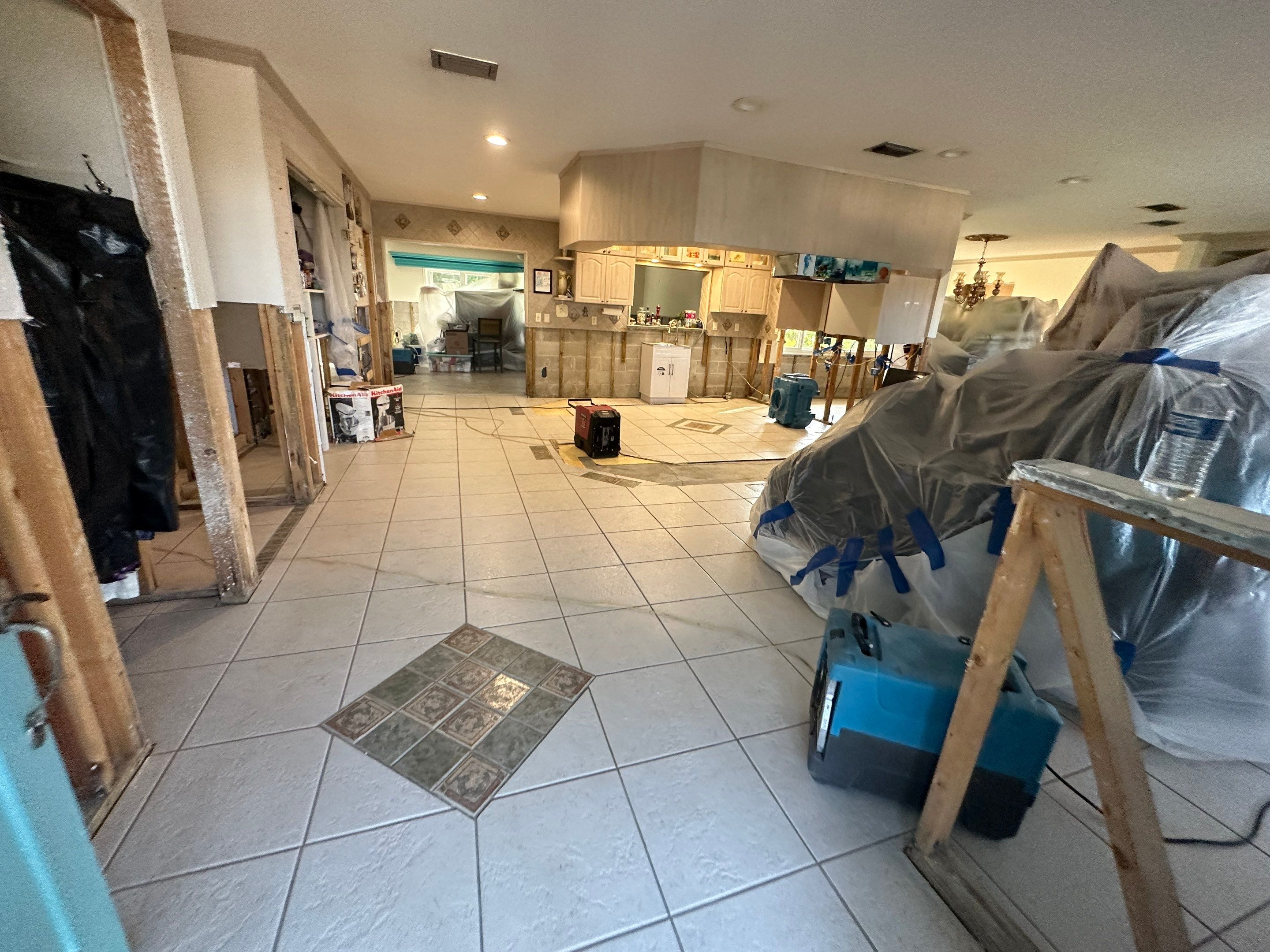 Water Damage Claim in Crystal River by FLAPA & KeyStone