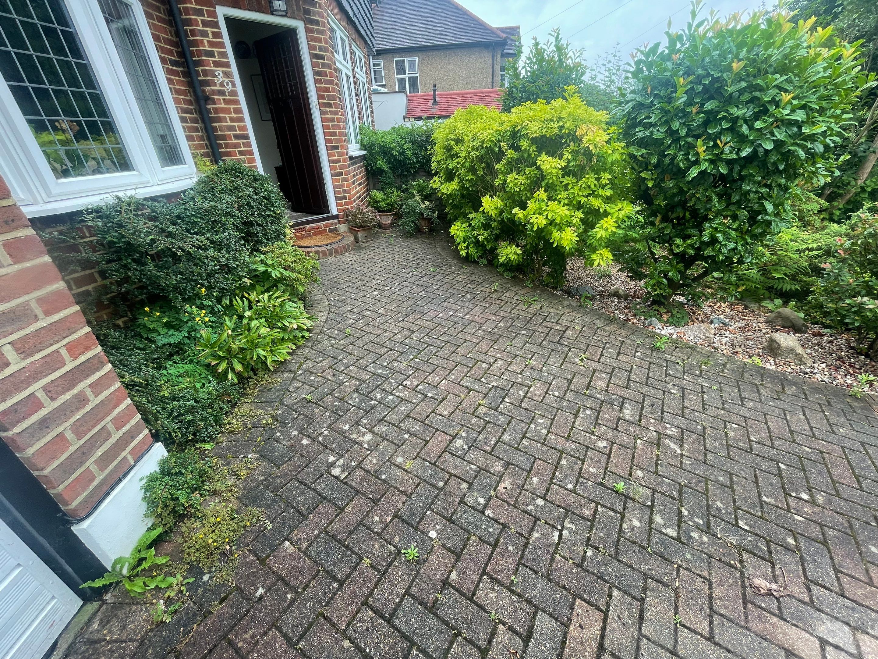 Roof and Driveway Clean using Honda 15lpm Low Pressure Washing Machine by Ges Exterior Cleaning ltd
