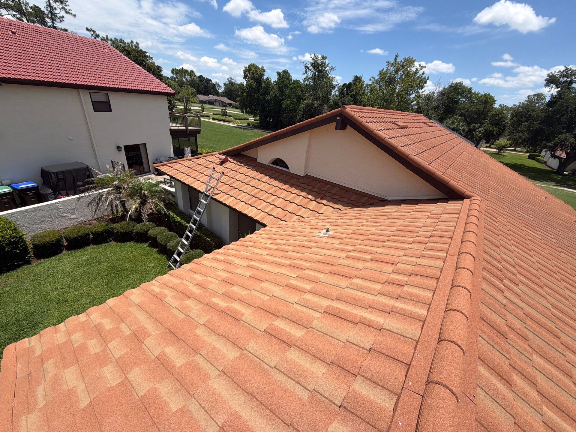 Tile Roof Cleaning in Orlando by Mallard Systems