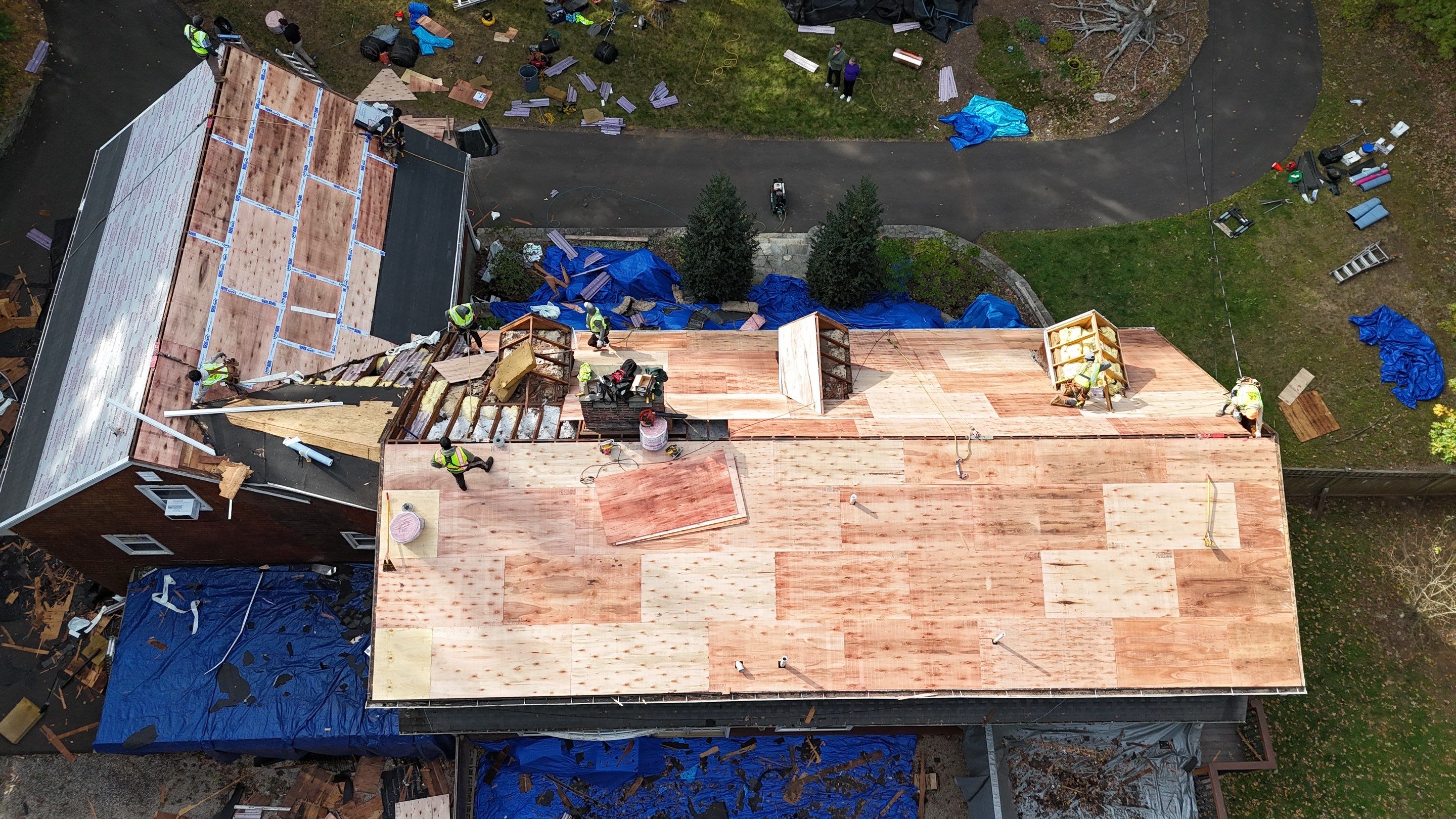 Owens Corning Duration : Chateau Green with Copper Accents in Avon, CT by Golden Shield Roofing