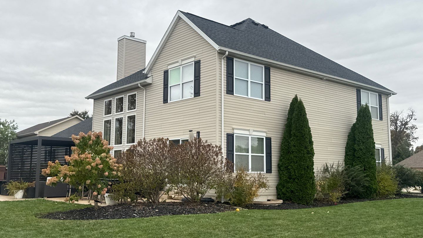 Residential Roofing Installation using GAF Timberline HDZ Charcoal by Nitro Roofing and Construction