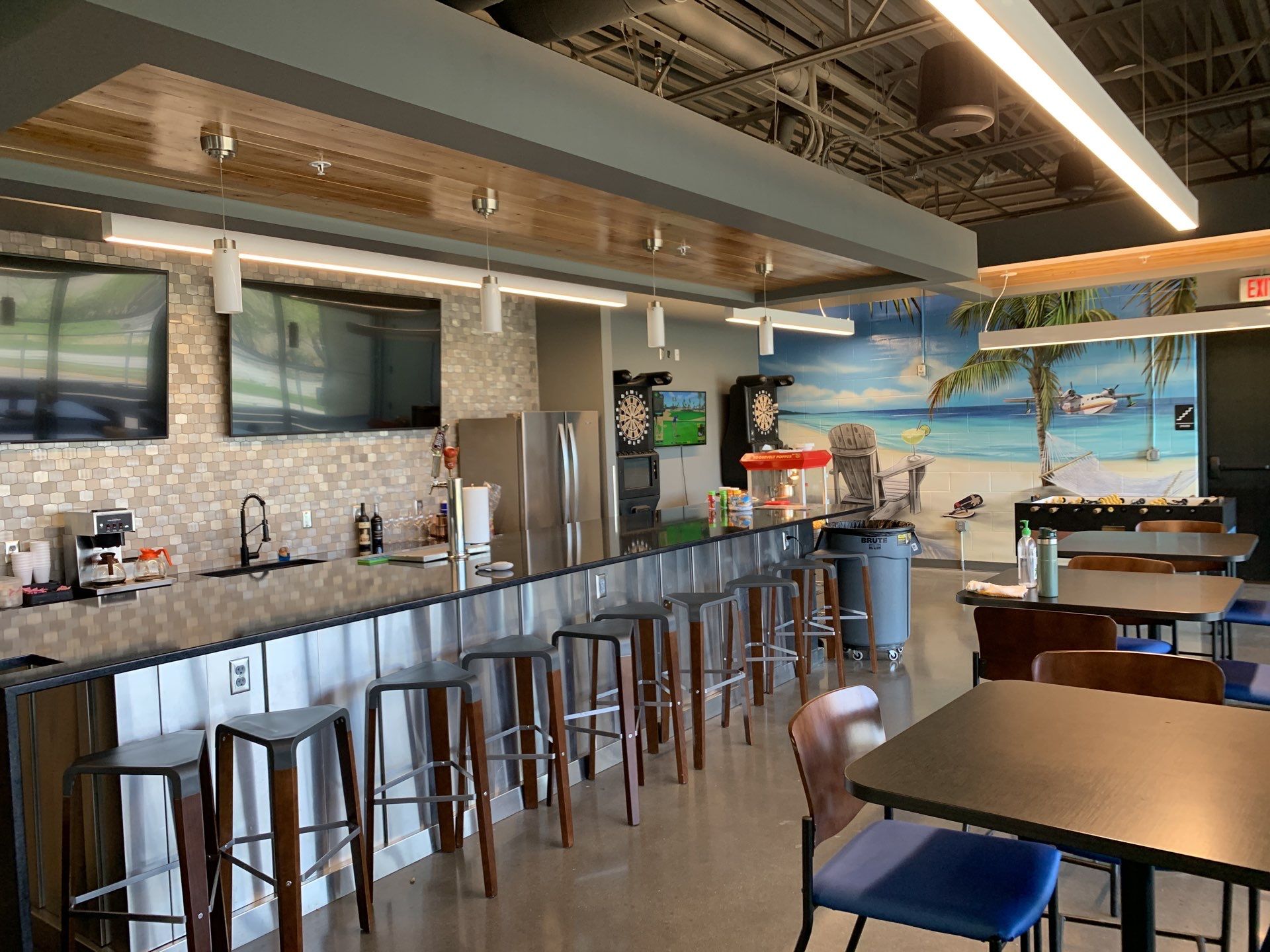 Commercial Screen Shades at Stonebrook Exteriors by Custom Blinds & Design