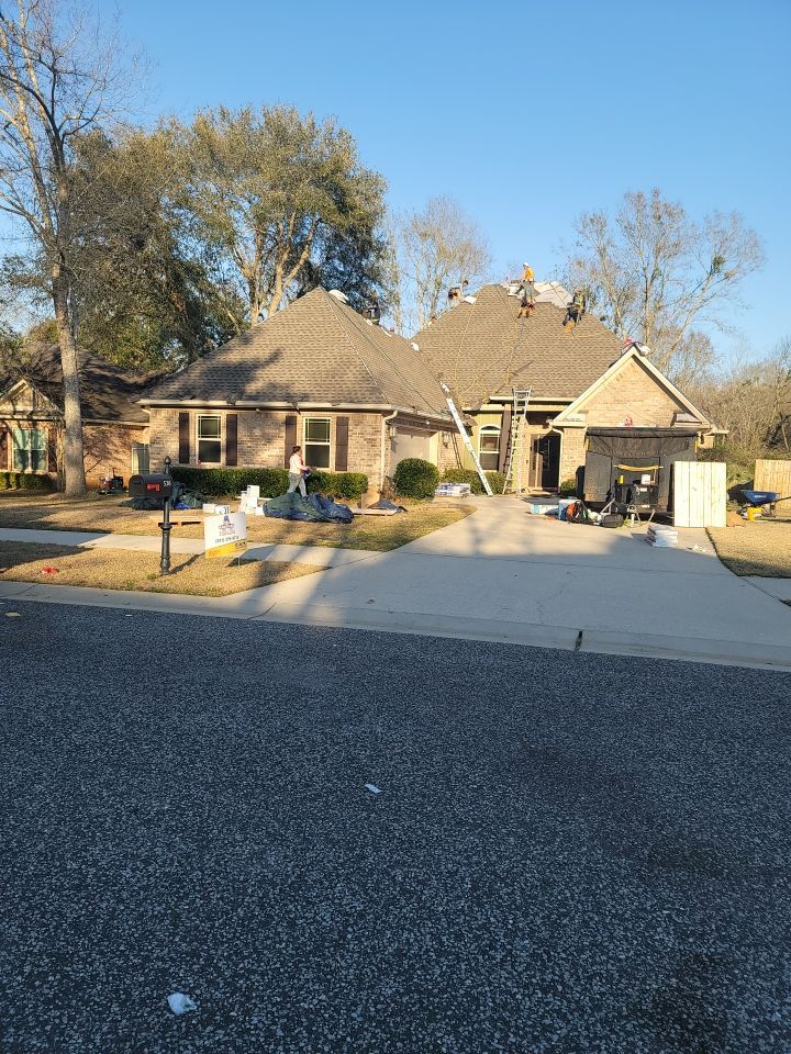 Residential Roofing Installation using Roof Replacement by American Roofing & Construction LLC