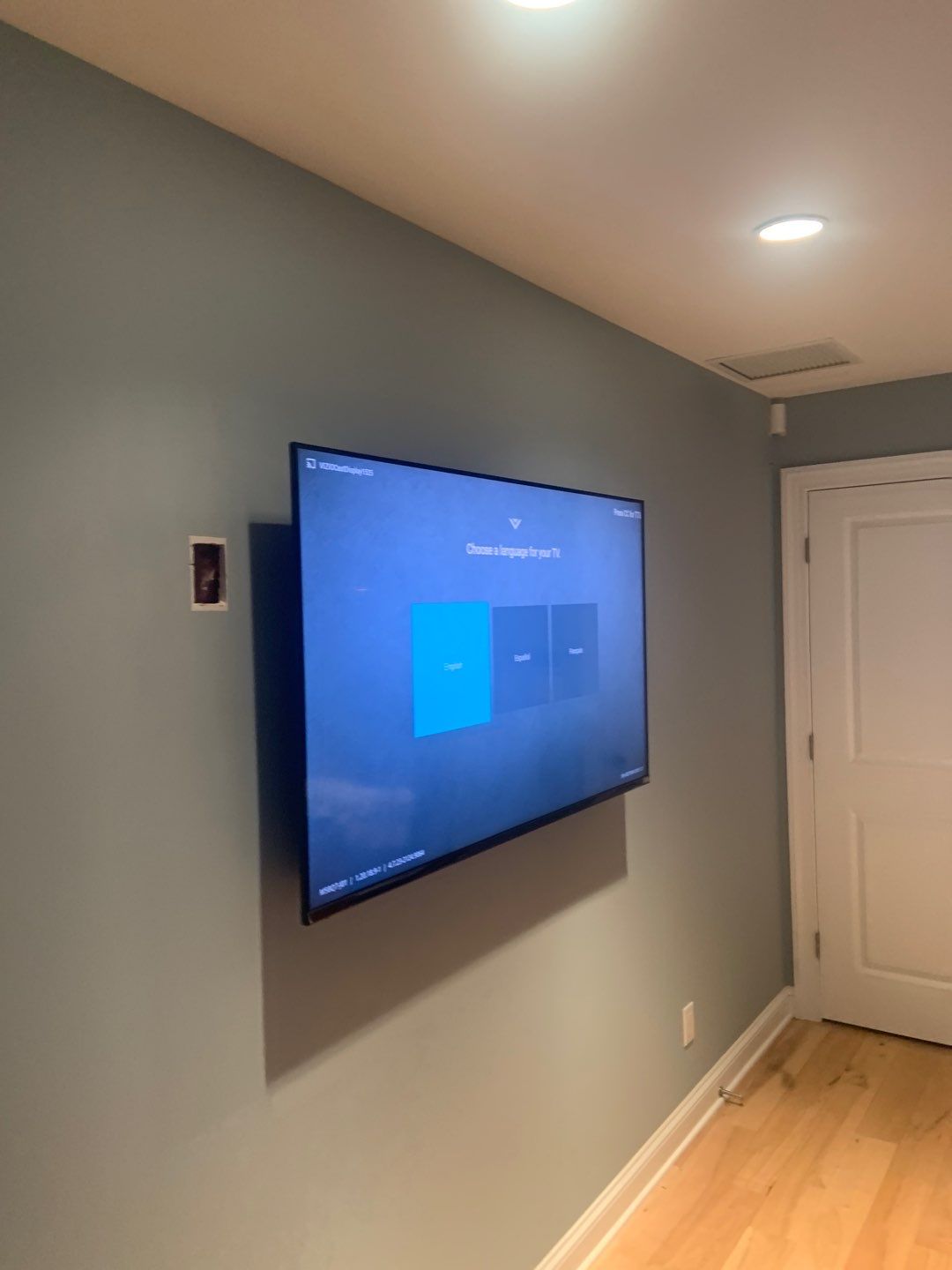 TV Mounting using Wall Mount by A1 NERDY HOMES LLC