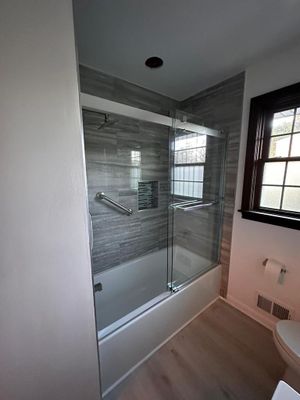 Bathroom Remodel using Tile
