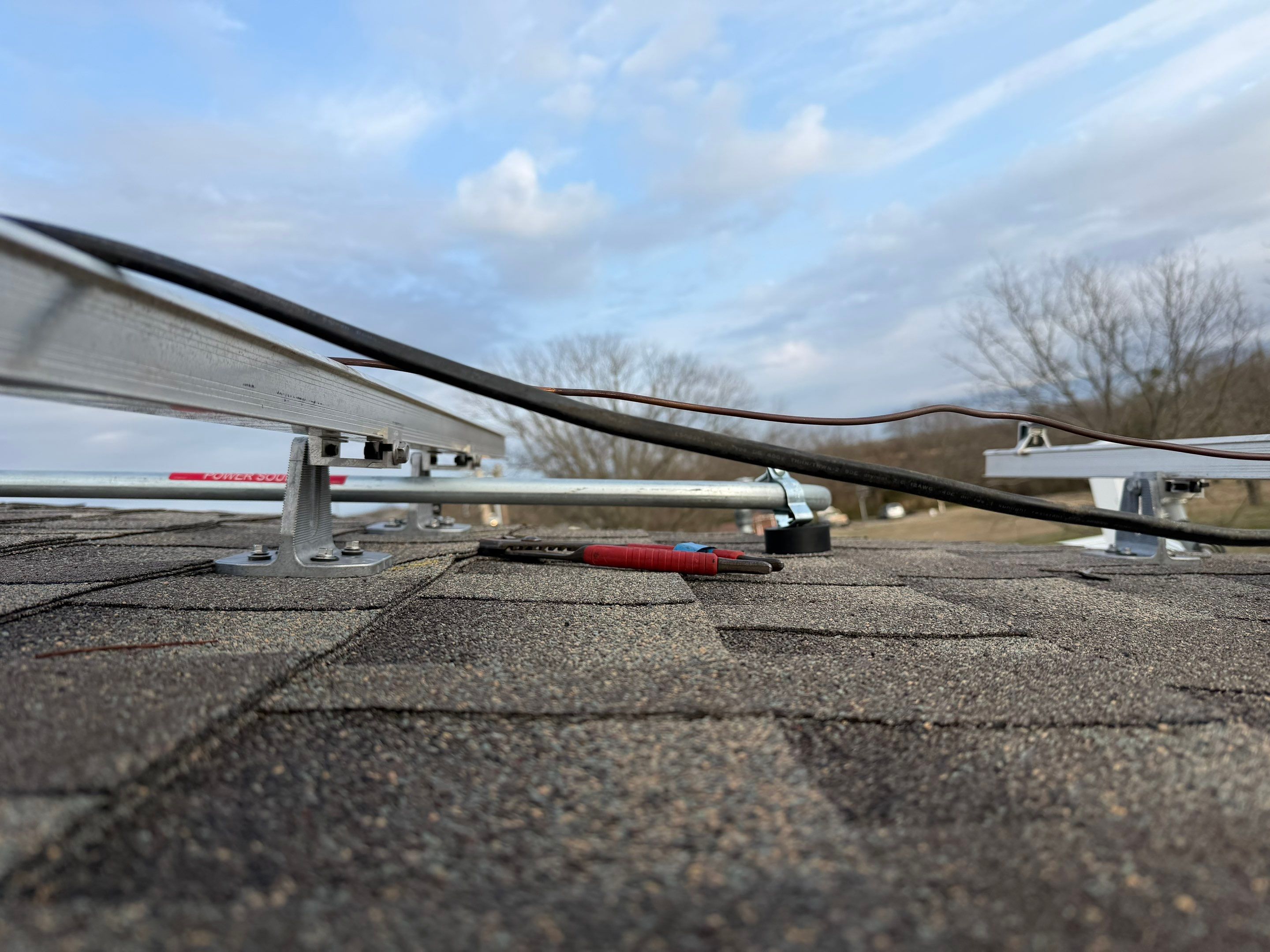 Residential Roof Replacement and Solar Detach and Reset in Ardmore by BANA Roofing and Solar Supply