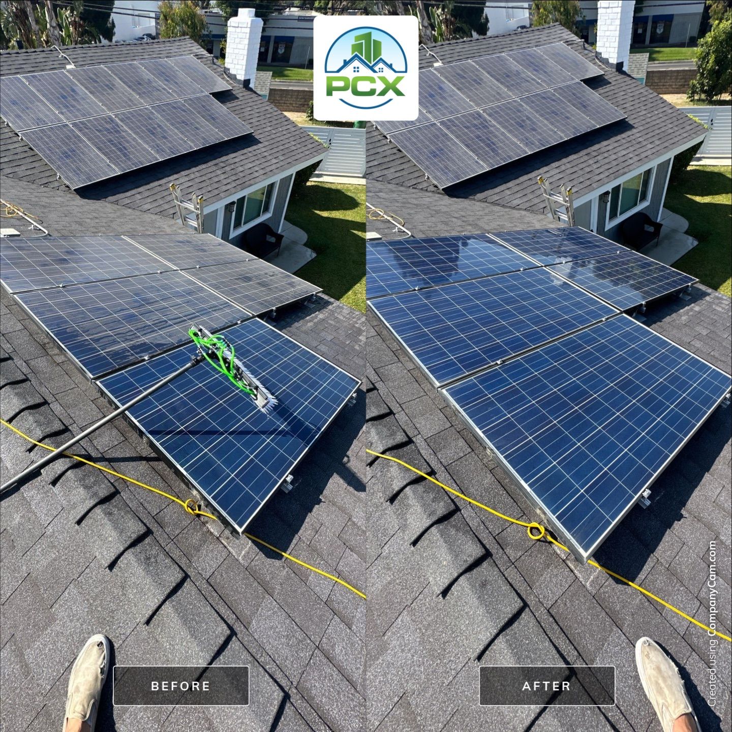 Solar Cleaning in Chino by Property Cleaning Experts, LLC