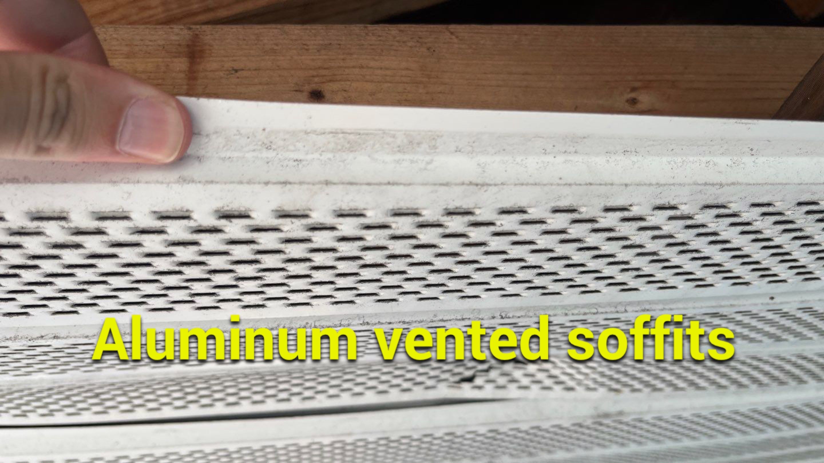 Aluminum Vented Soffit and Aluminum Fascia Punta Gorda FL by Gutter Professors