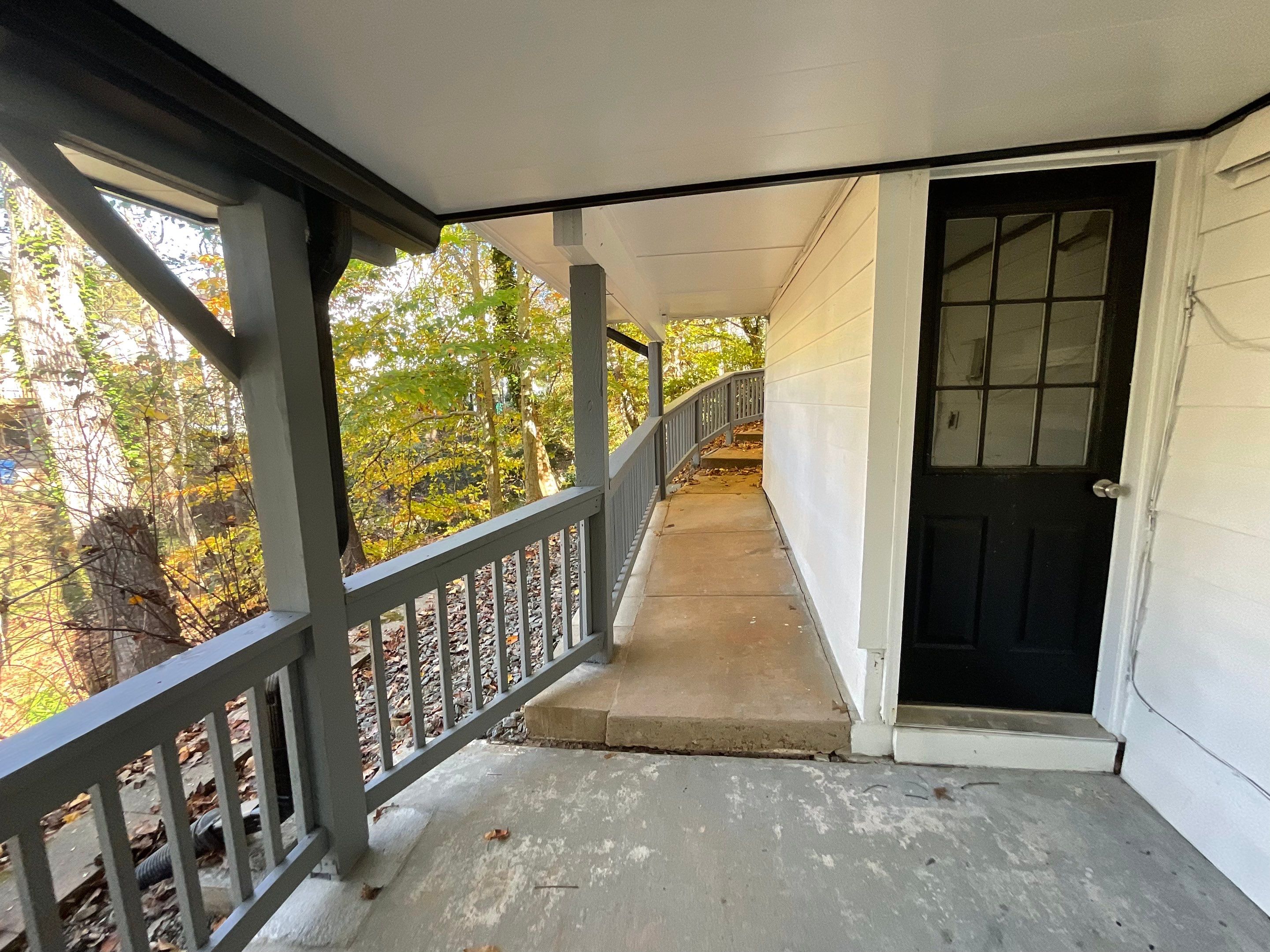 Elevated Wood Deck and Covered Patio Installation in Alpharetta by Swift Home Renovations