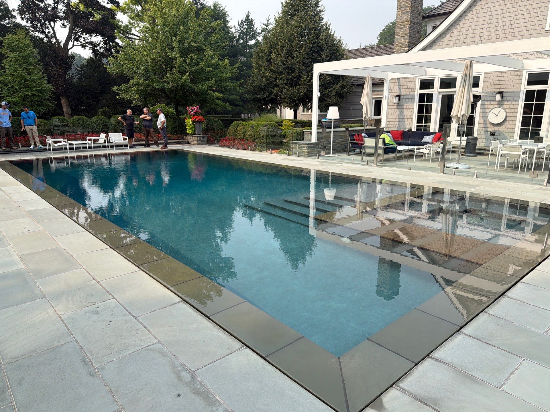 Perimeter Overflow French Riv by North Shore Pool & Spa