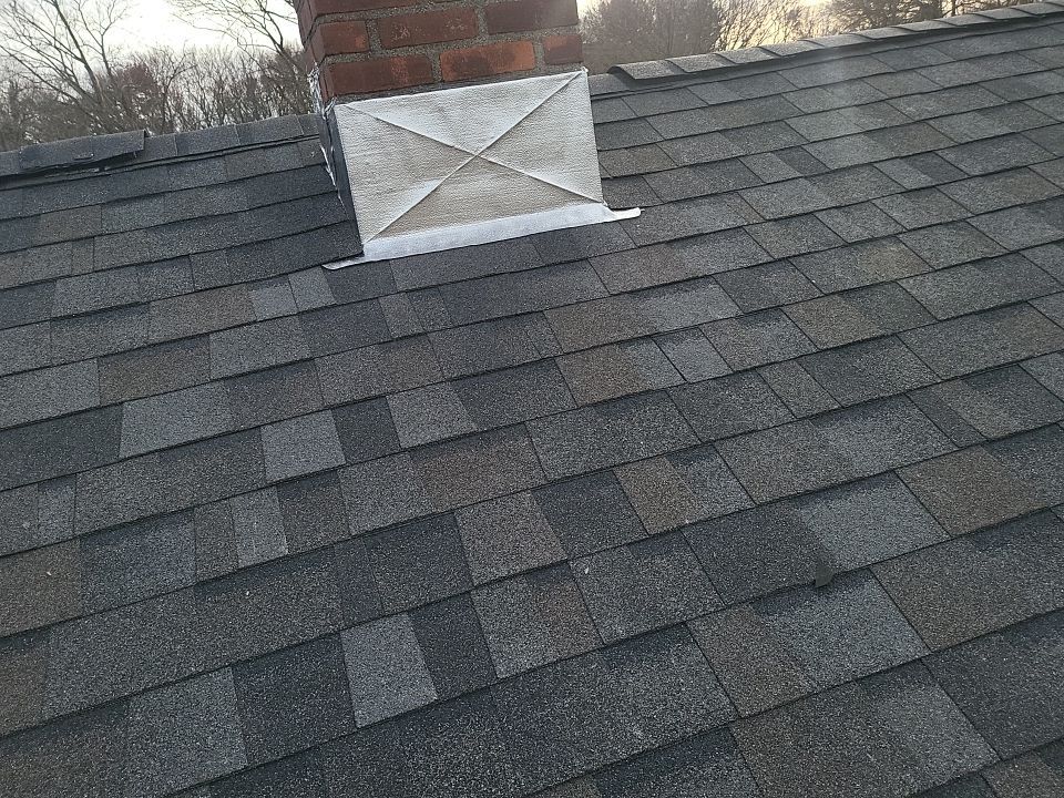Residential Roofing Installation using Owens Corning TruDefinition - Williamsburg Gray by A Plus Exterior