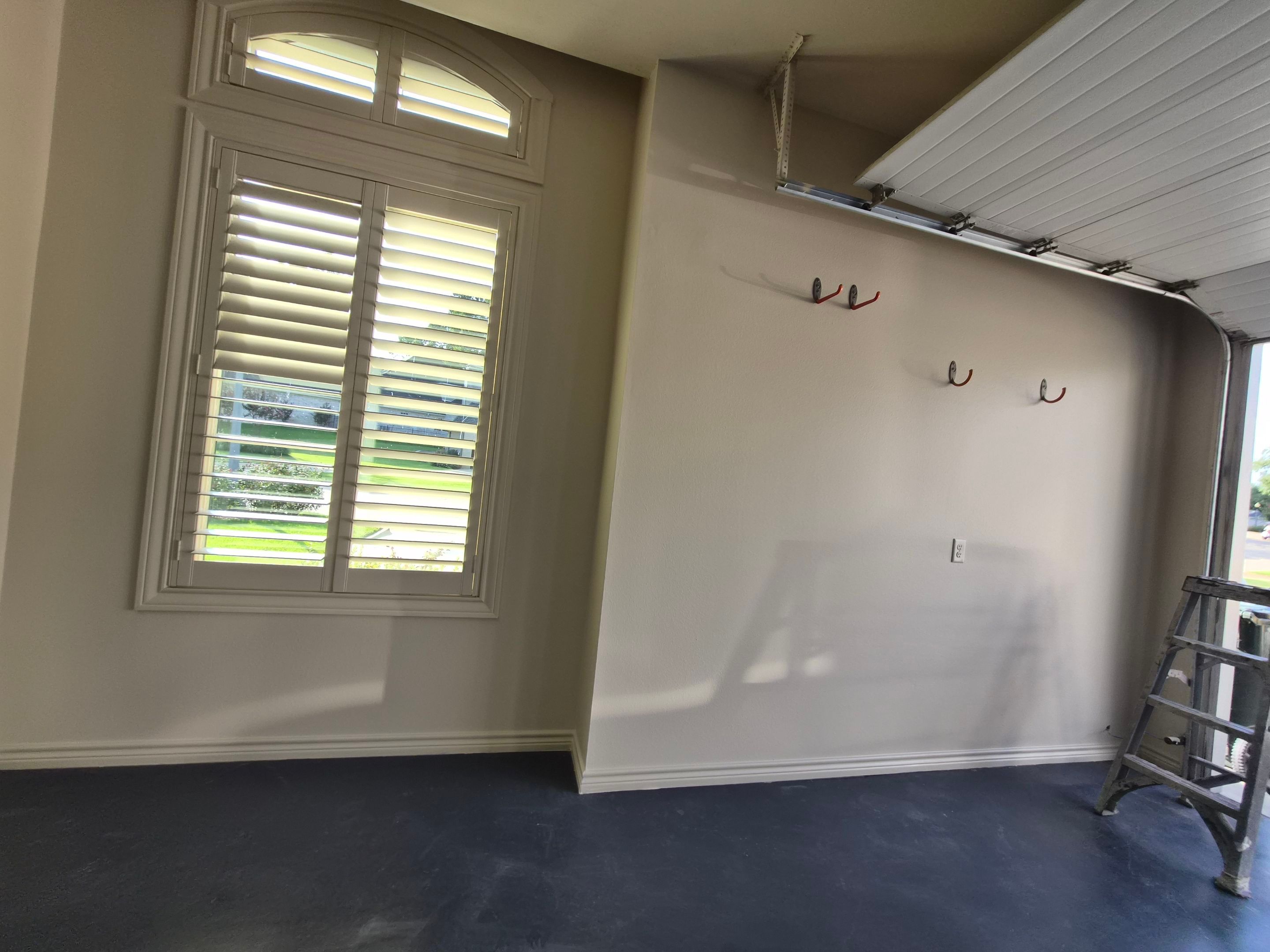 Detail Work in Garage & Utility Room, Tyler TX by Quality Coats Painting