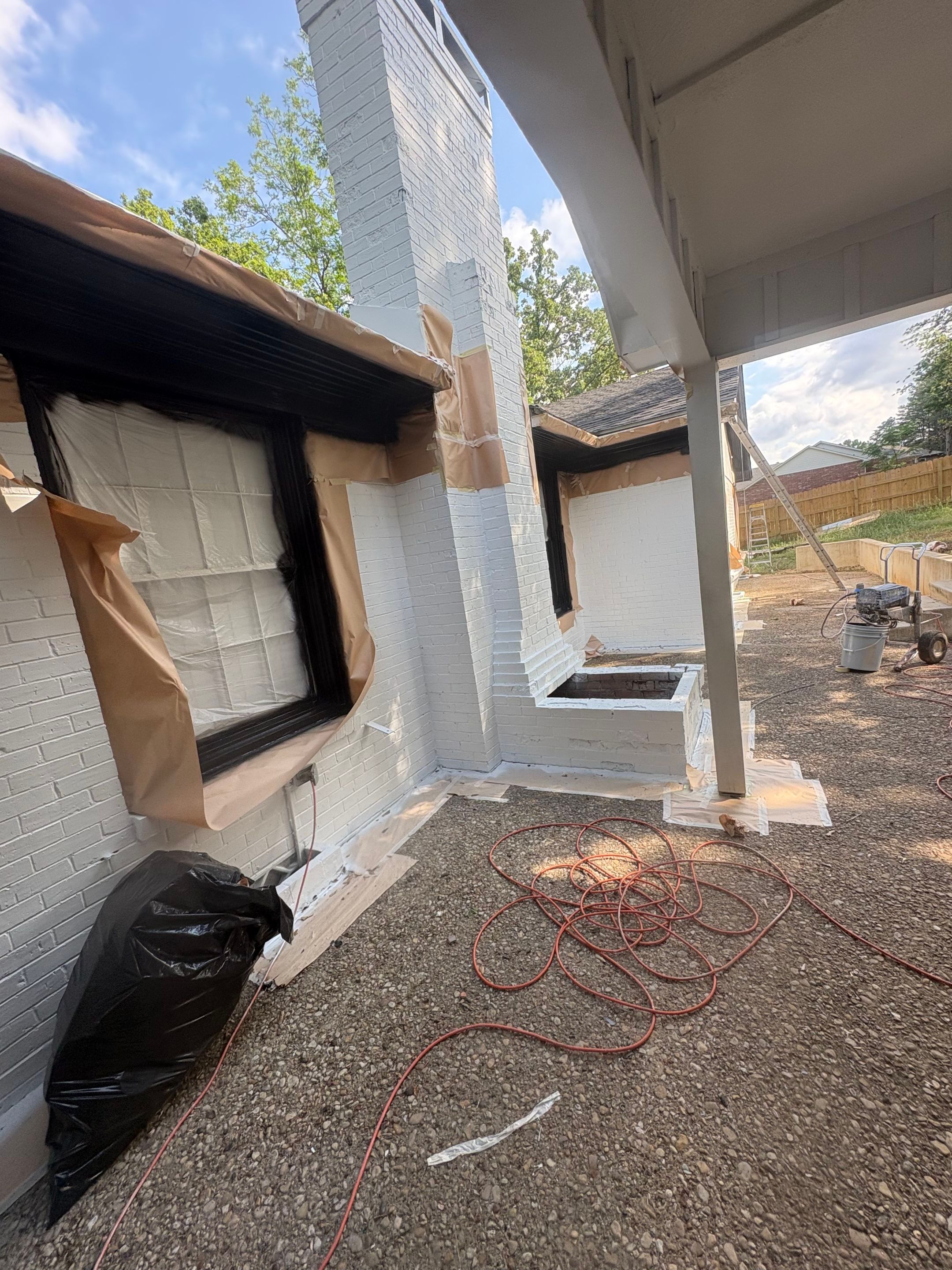 From Gray to Modern White: Exterior Repaint in Tyler, TX by Quality Coats Painting