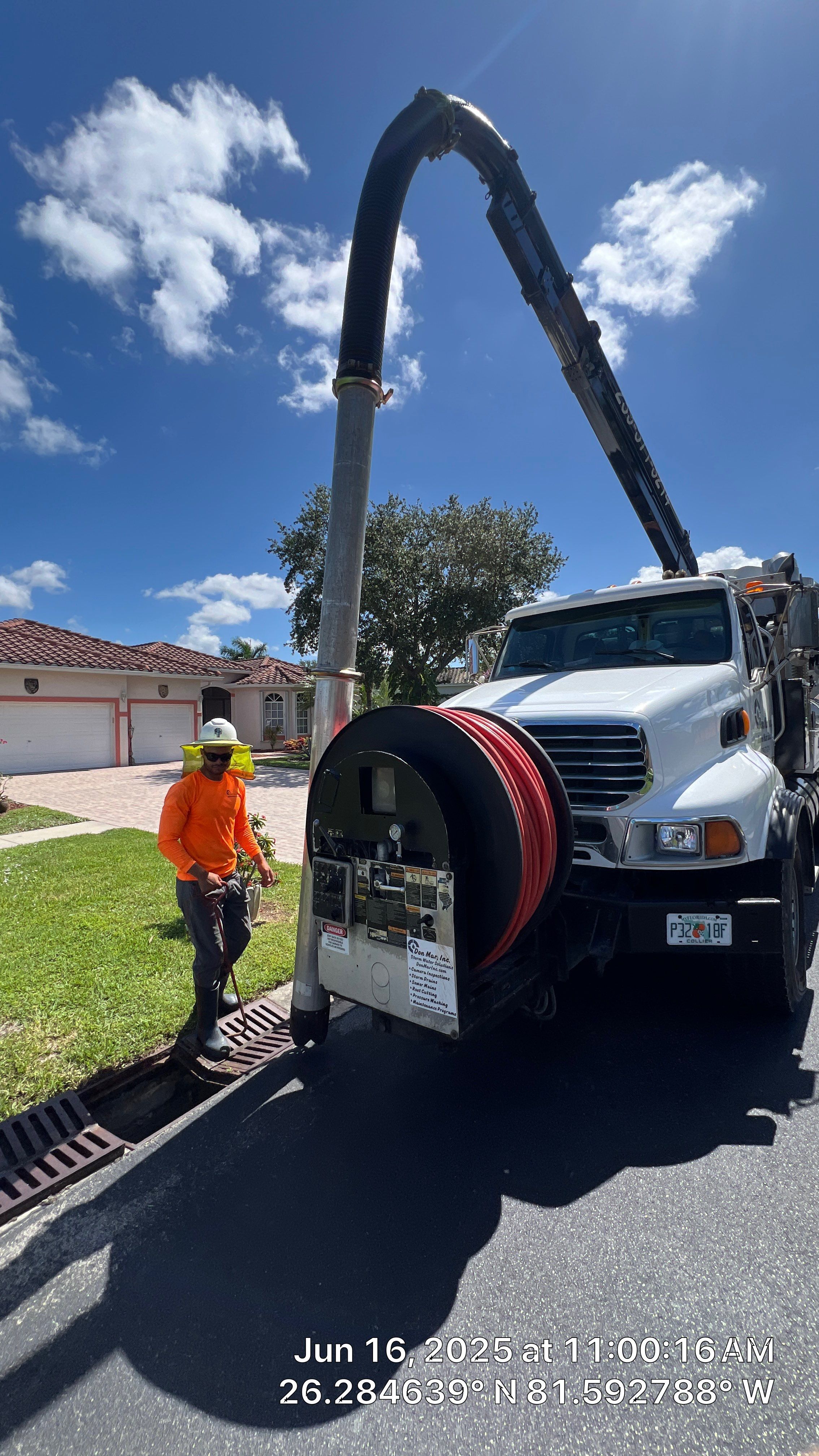 Naples Association Stormwater System Cleaning by Don Mar, Inc. Storm Water Solutions