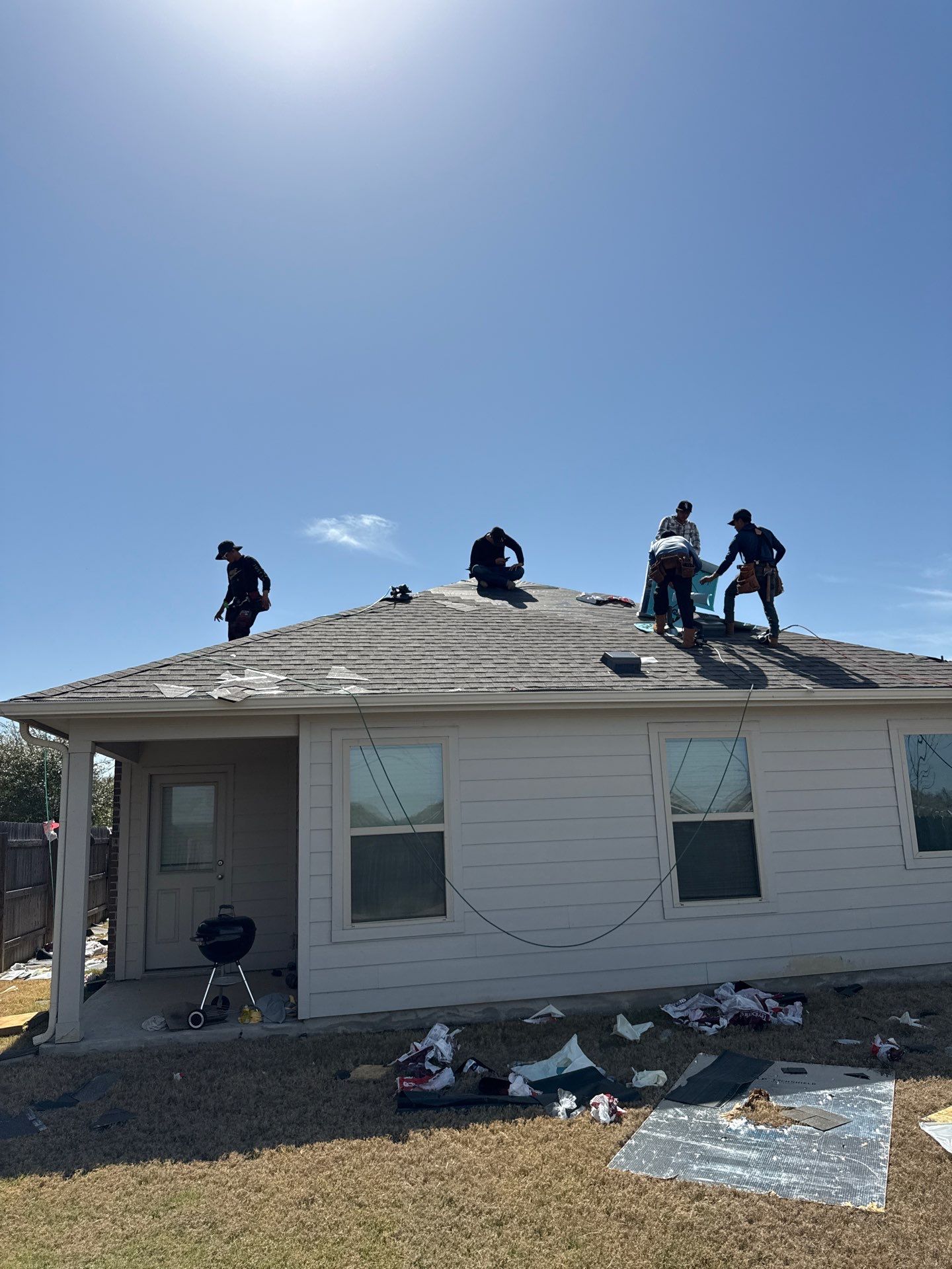 Project in Del Valle by Rhino Roofing and General Contracting, LLC