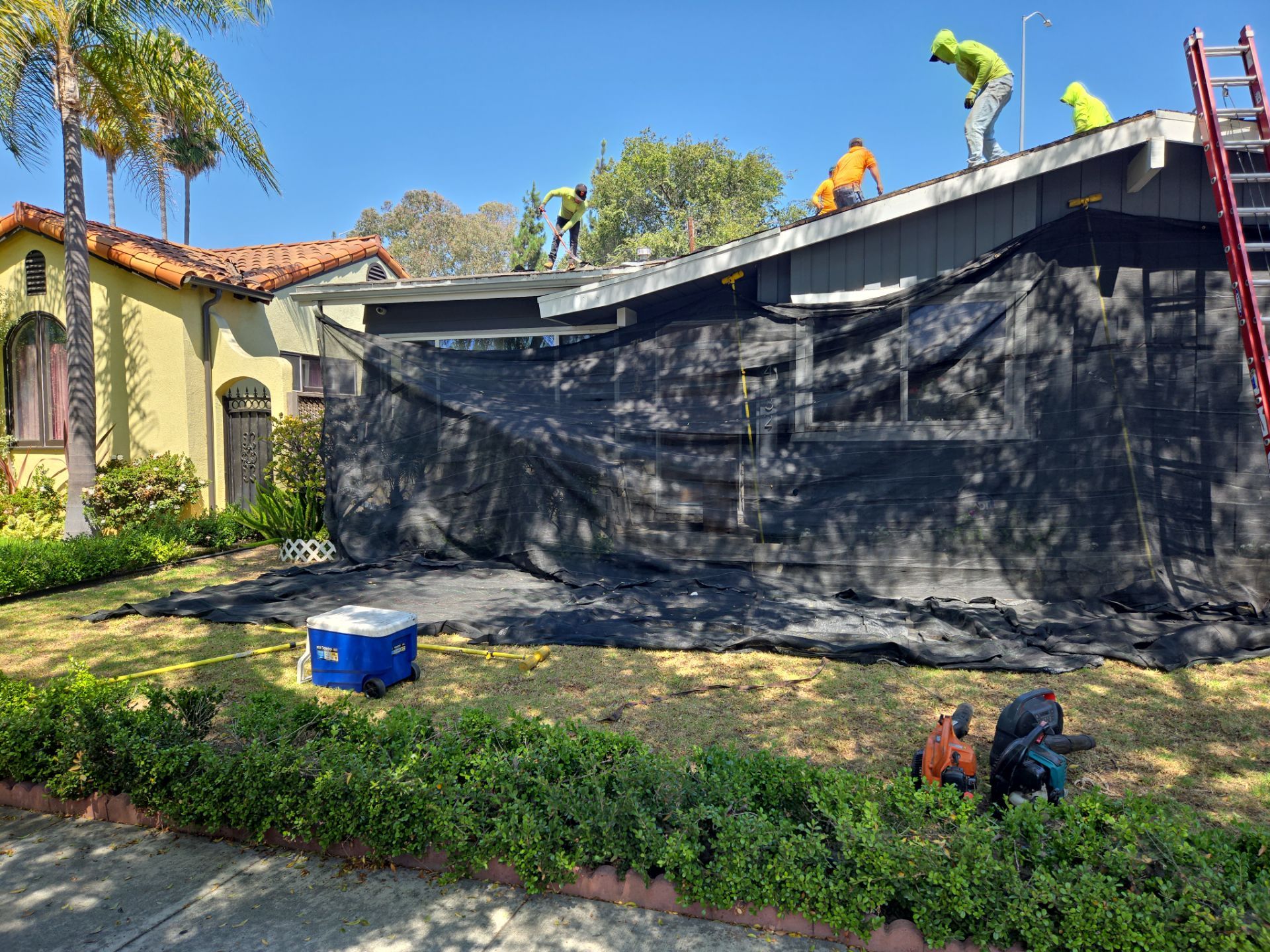 Insurance covered replacement! by West Coast Roofing Los Angeles