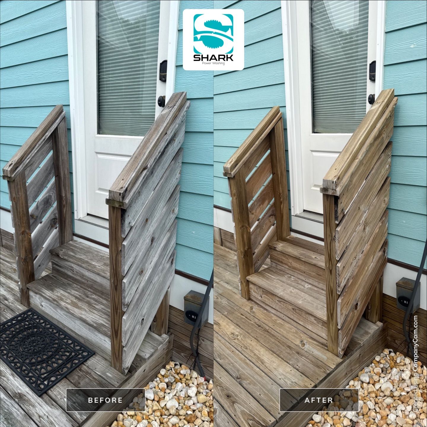 Pressure Washing in Kure Beach by Shark Power Washing