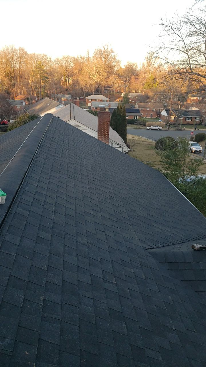 Annandale: CertainTeed Landmark Pro Designer Shingles in Max Def Charcoal Black by RM Banning, Inc.