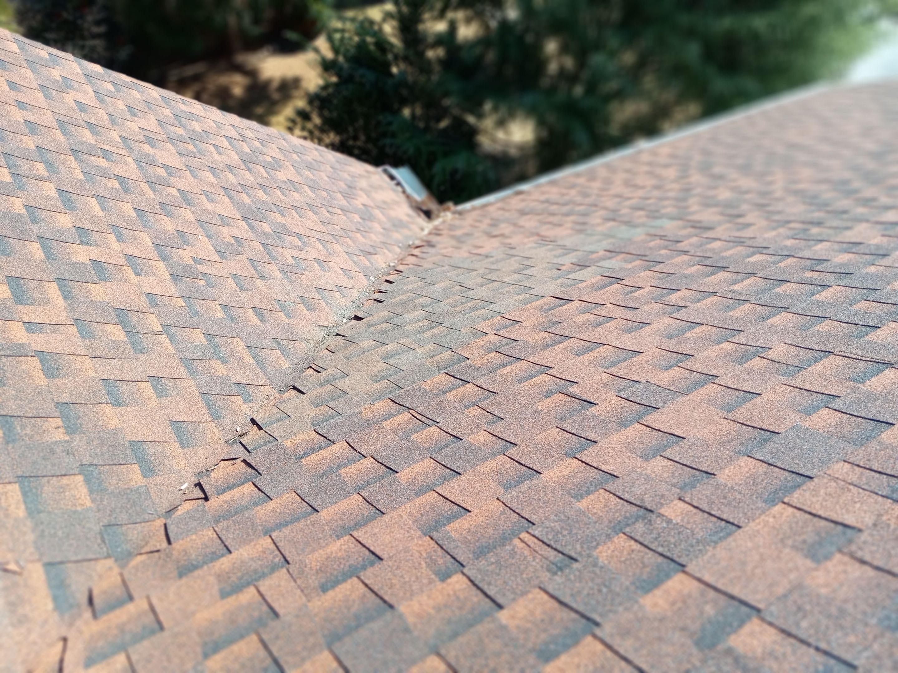 Residential Roofing Repair because of slipped shingles by Georgia Roof Advisors