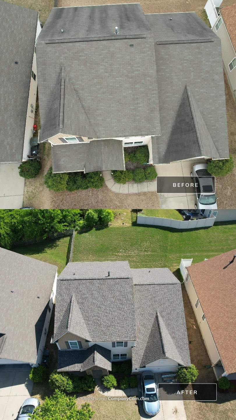 Successful Roof Replacement in Concord, NC by Best Roofing Now LLC