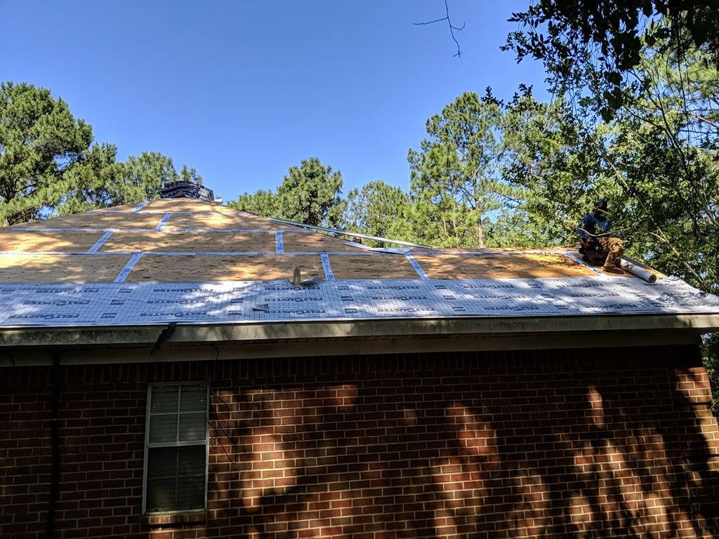 Residential Roofing Installation using Roof Replacement by American Roofing & Construction LLC