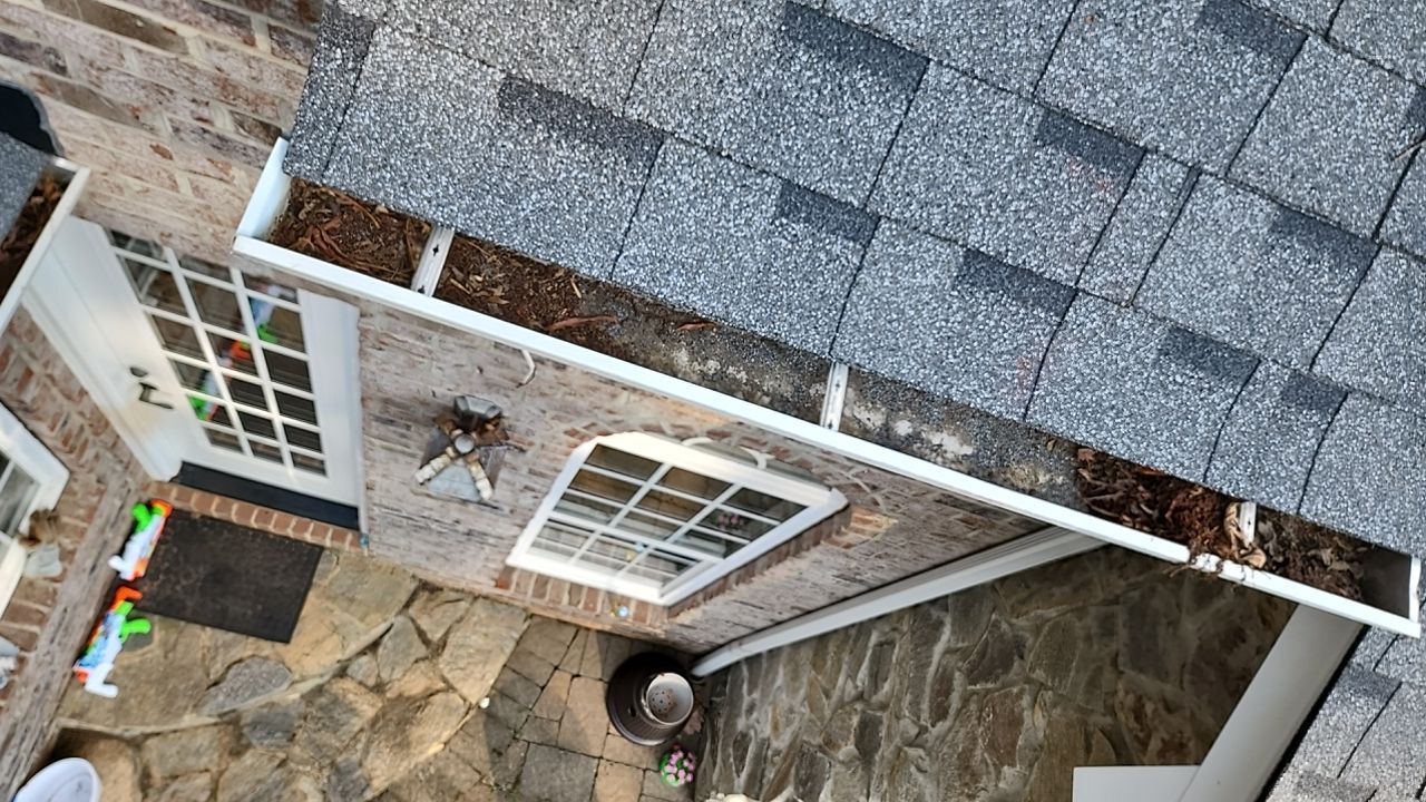 Gutter guard instalation  by Power Wash Masters LLC
