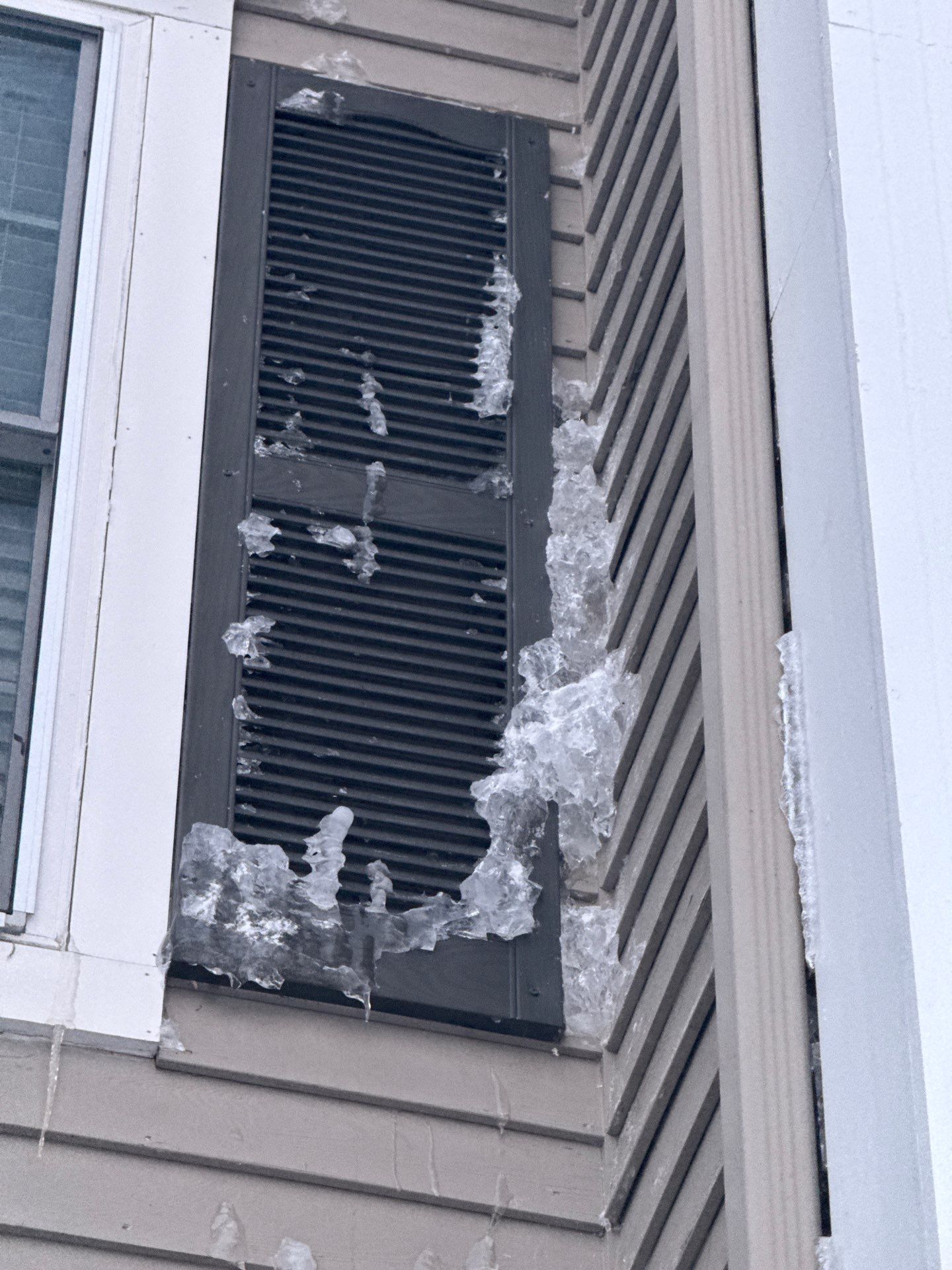 Ice Dam Removal Project in North Andover by Mighty Dog Roofing of Greater Middlesex County