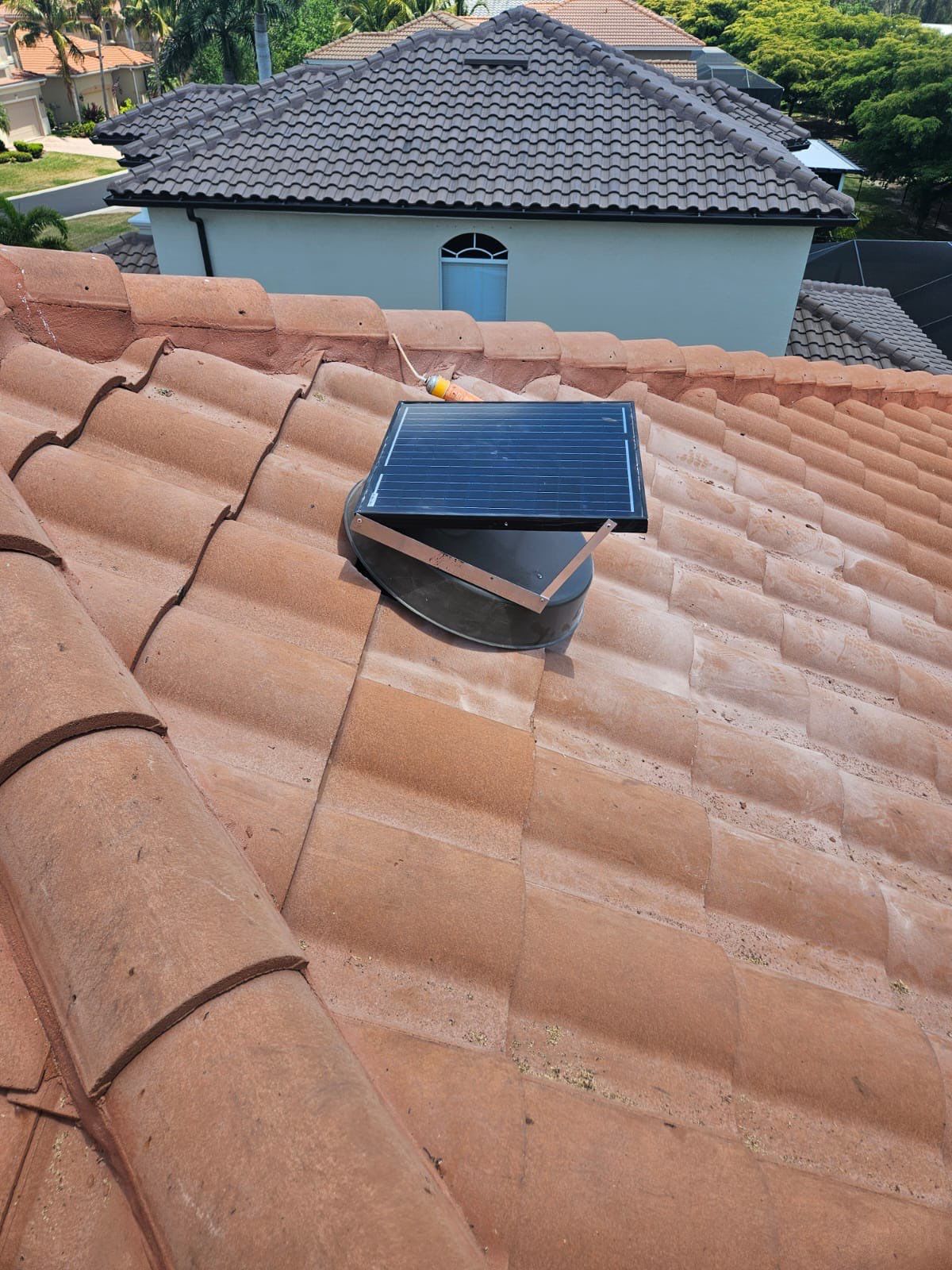 Residential Roofing Repair using Concrete Tile by Four Peaks Roofing