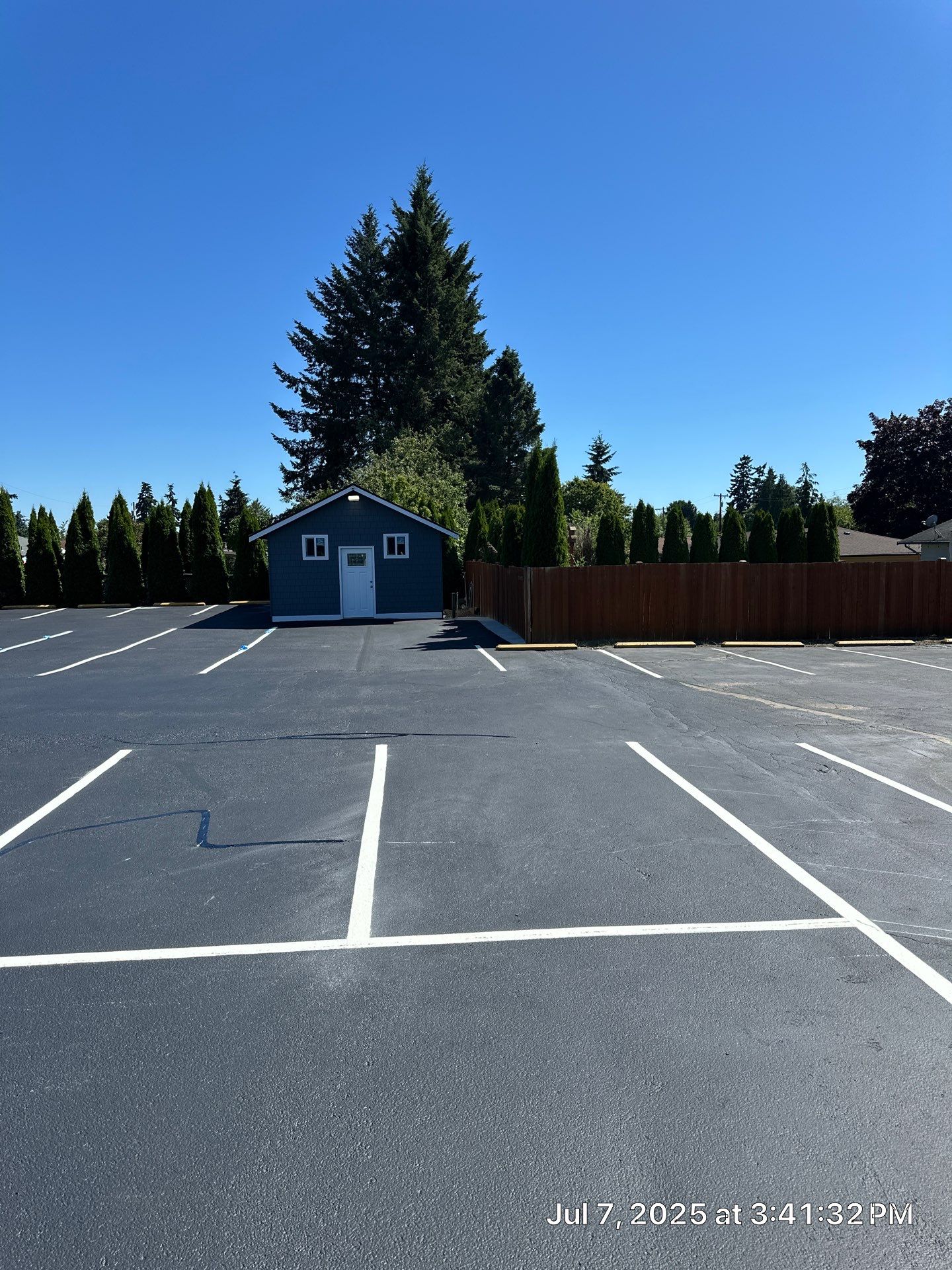 Parking Lot Sealcoat & Striping Repair   by Jireh Asphalt & Concrete Inc 