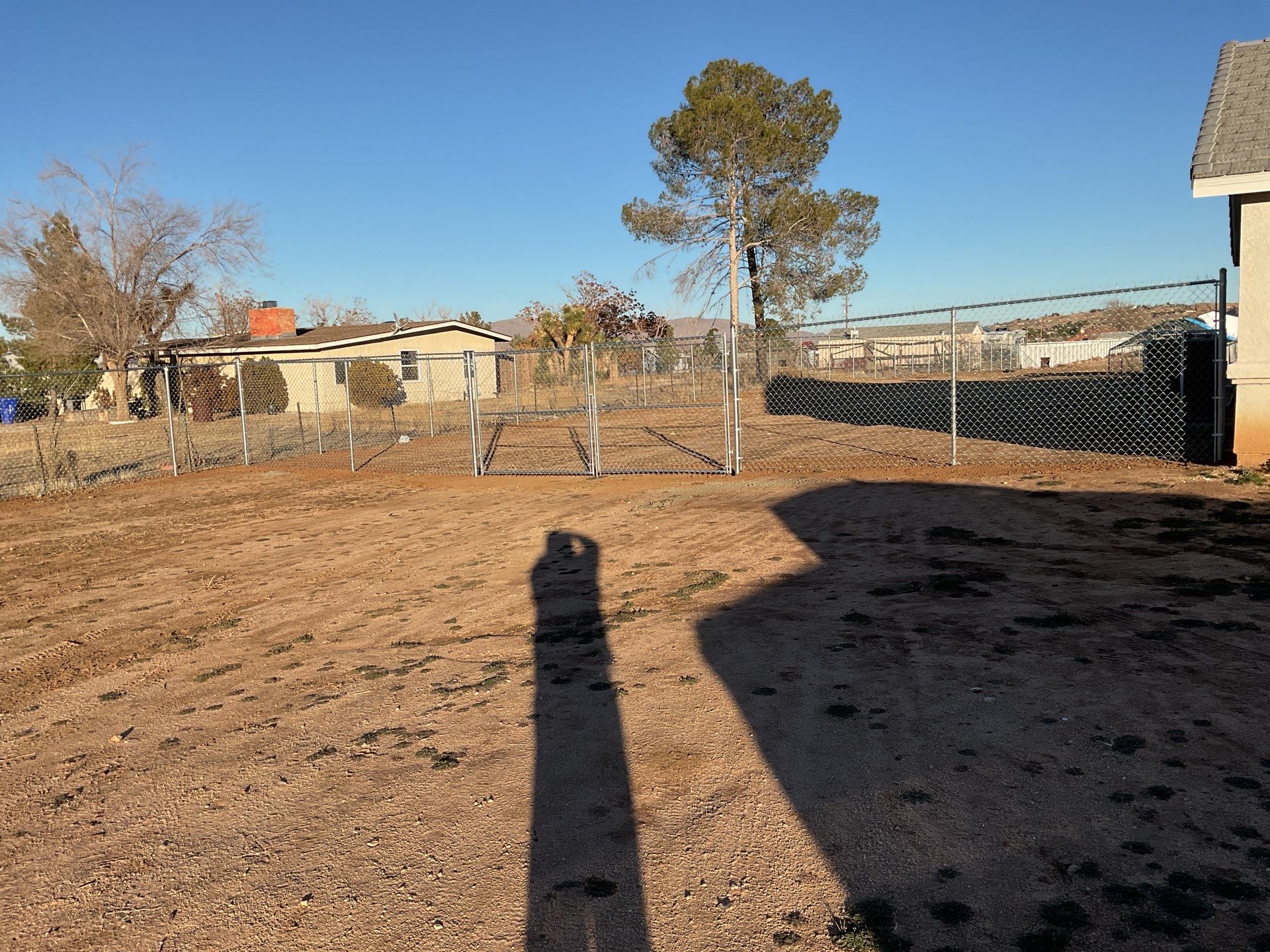 6ft and 5 ft chain link by Fence Guys Inc. 