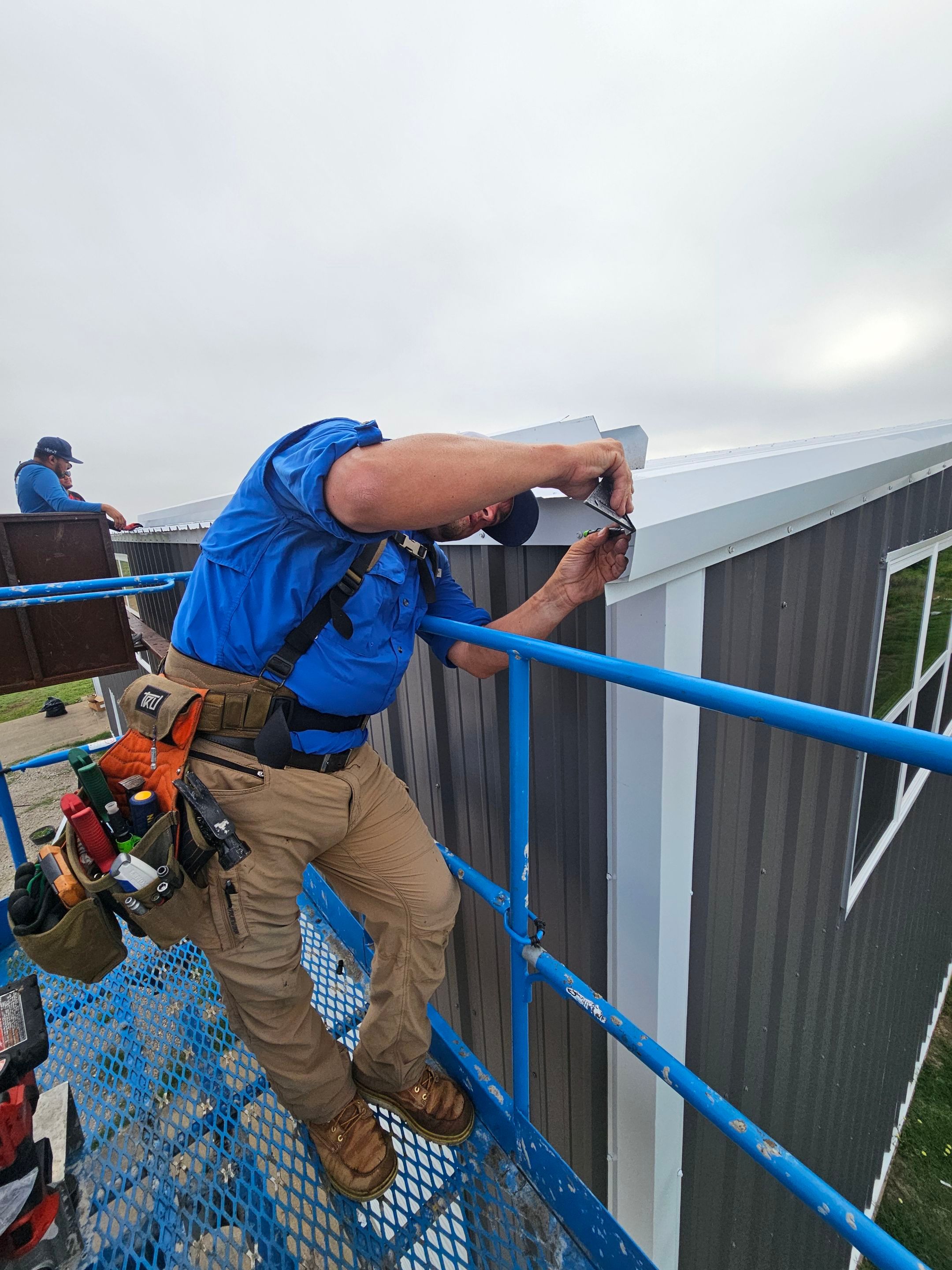 Complete Restoration with Skylight/Window Install - Greenville, TX by Hostetler Roofing