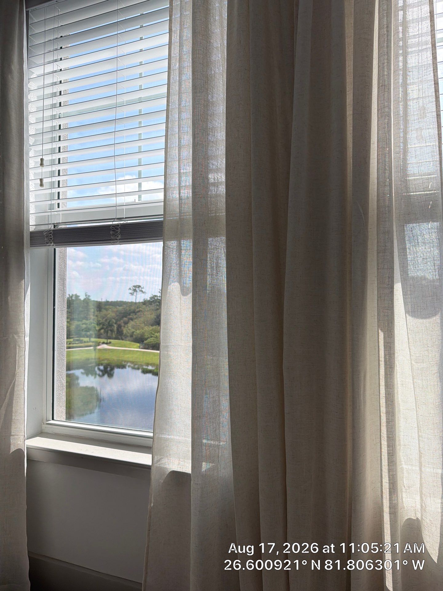 Residential Window Treatment and Interior Finishing in Fort Myers by CompanyCam Sales Demo