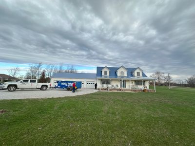 M Panel Metal Roofing - Gallery Blue by Hoel Roofing & Remodeling