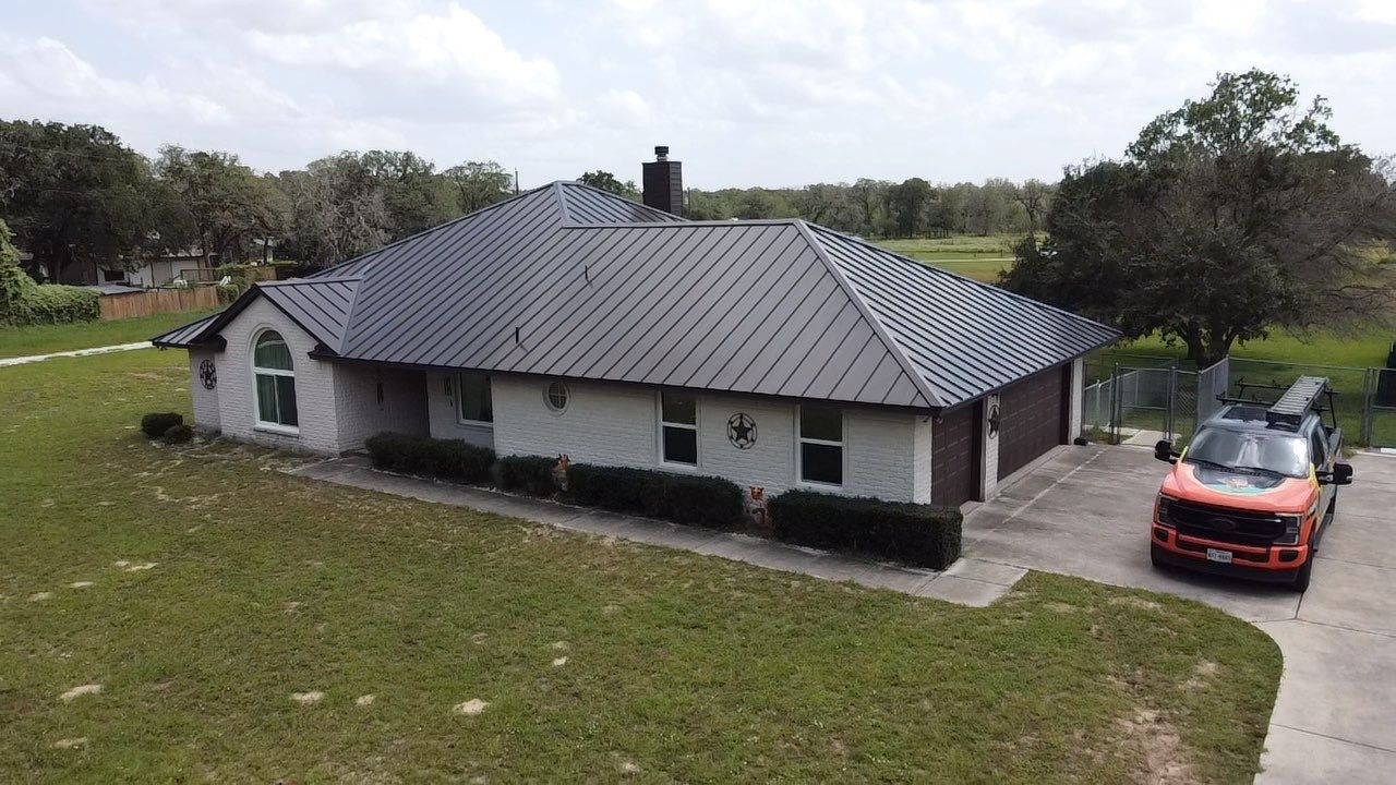 Standing Seam Metal Roof Install By Rox Roofing In La Vernia, Texas by Rox Roofing