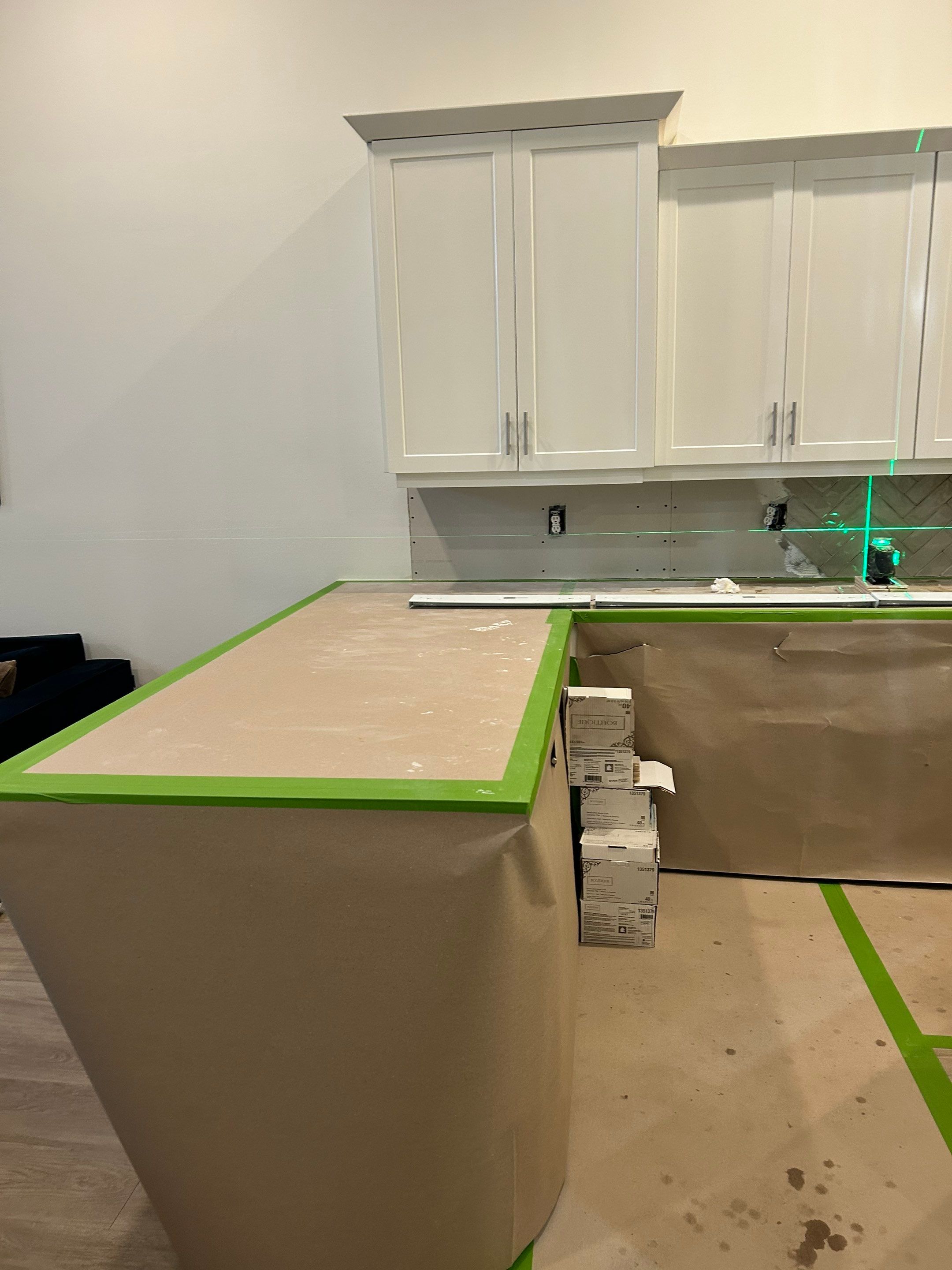 Kitchen Backsplash - Delray Beach by Hevi Tile