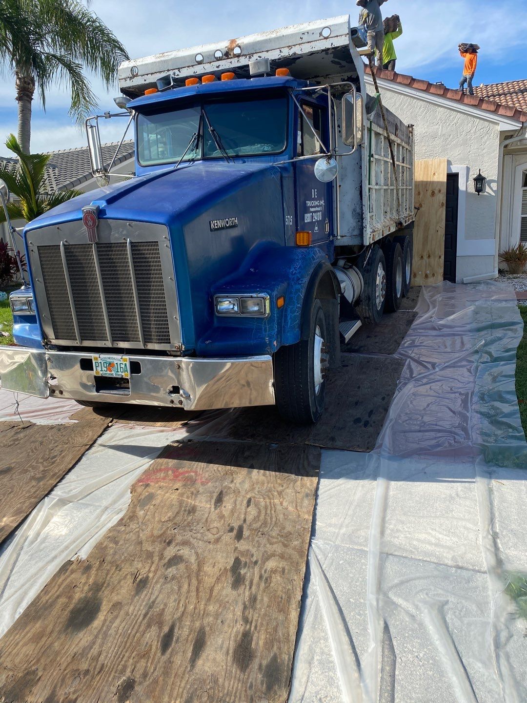 Residential Roofing Installation using Eagle Roofing Tile by BLUES BROTHERS ROOFING