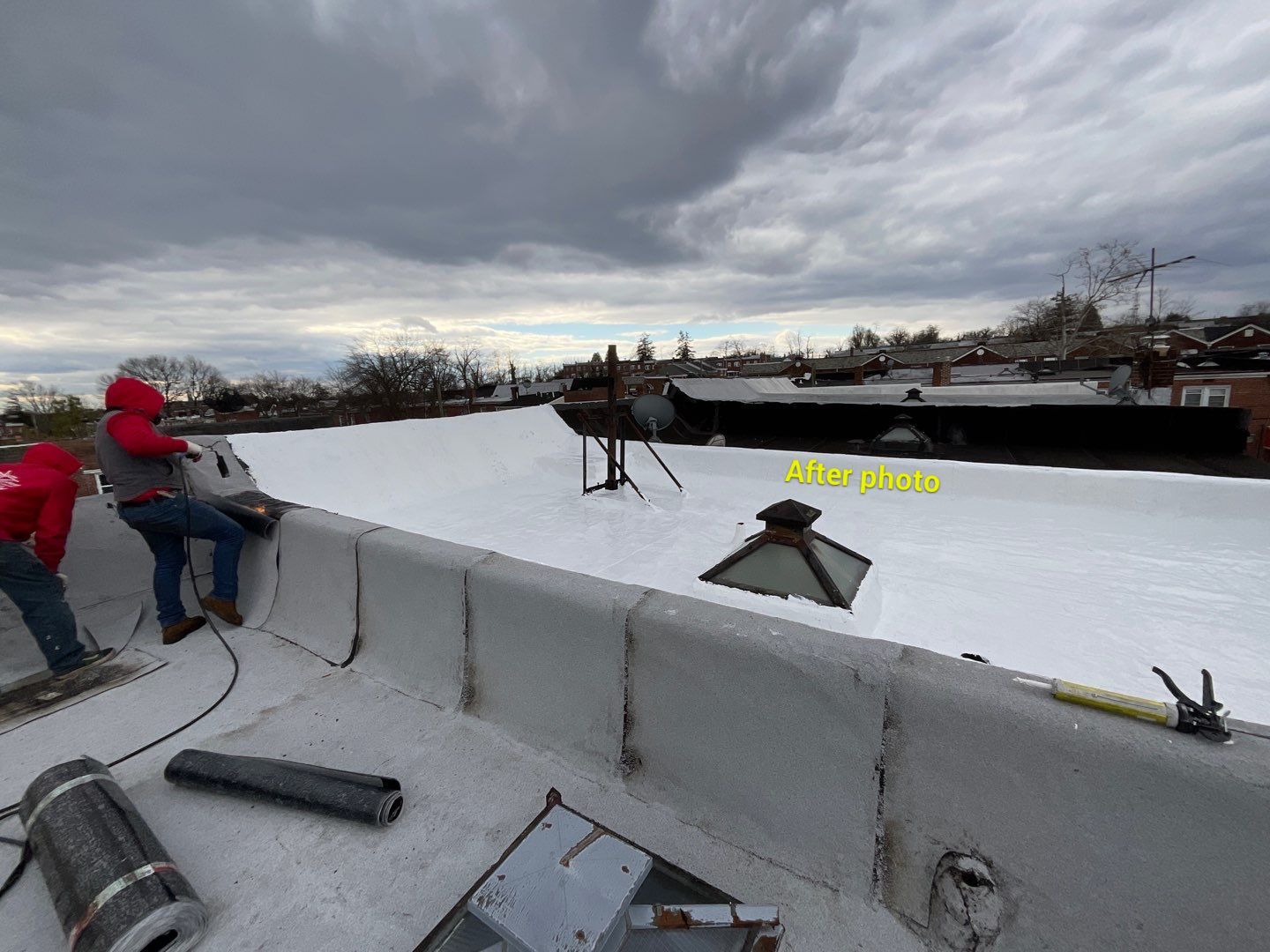 Residential Roofing Installation by Alpha Design Services