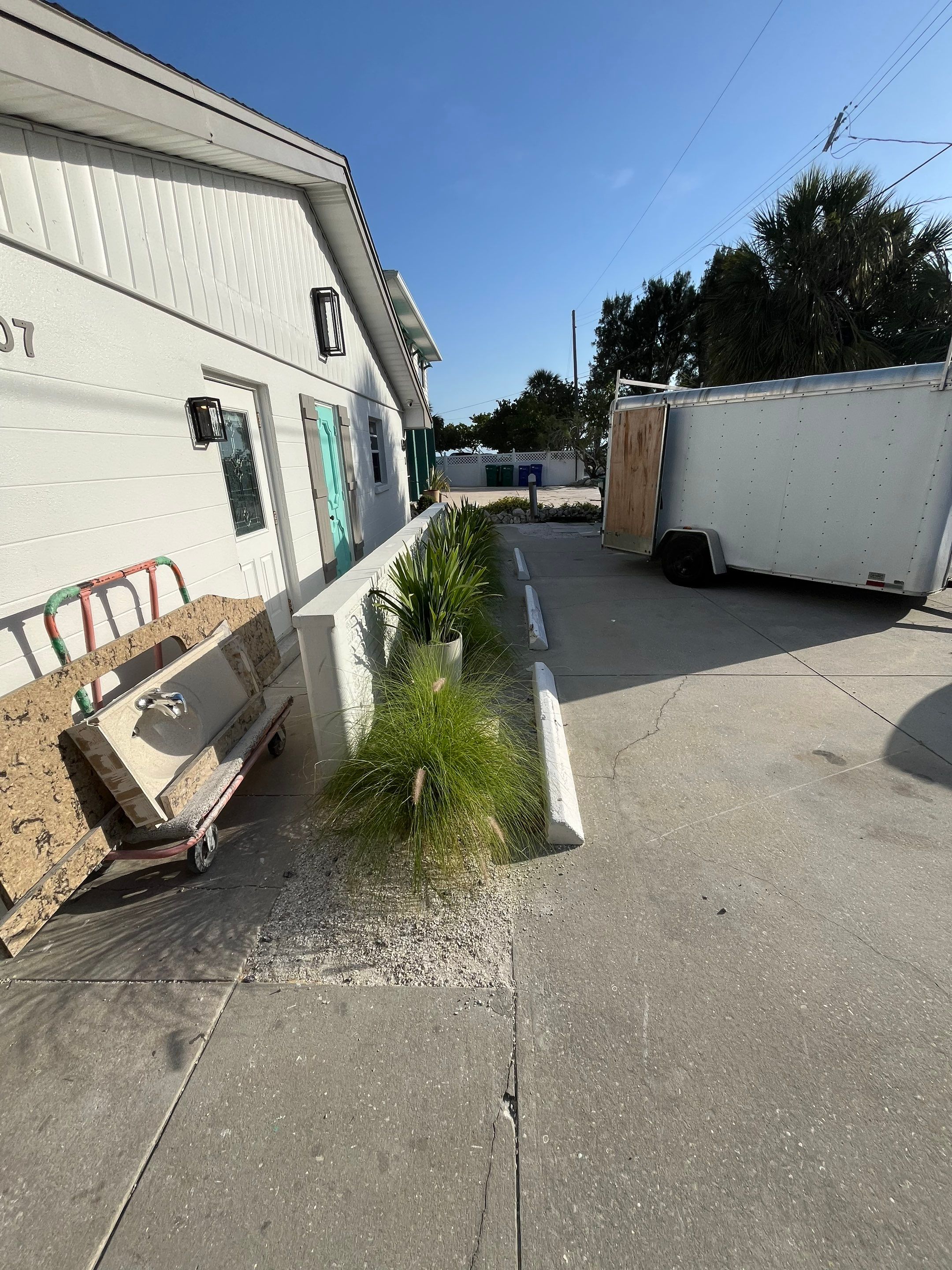 Splash Guard Gutter System and 7-inch Installation in Anna Maria FL by Gutter Professors