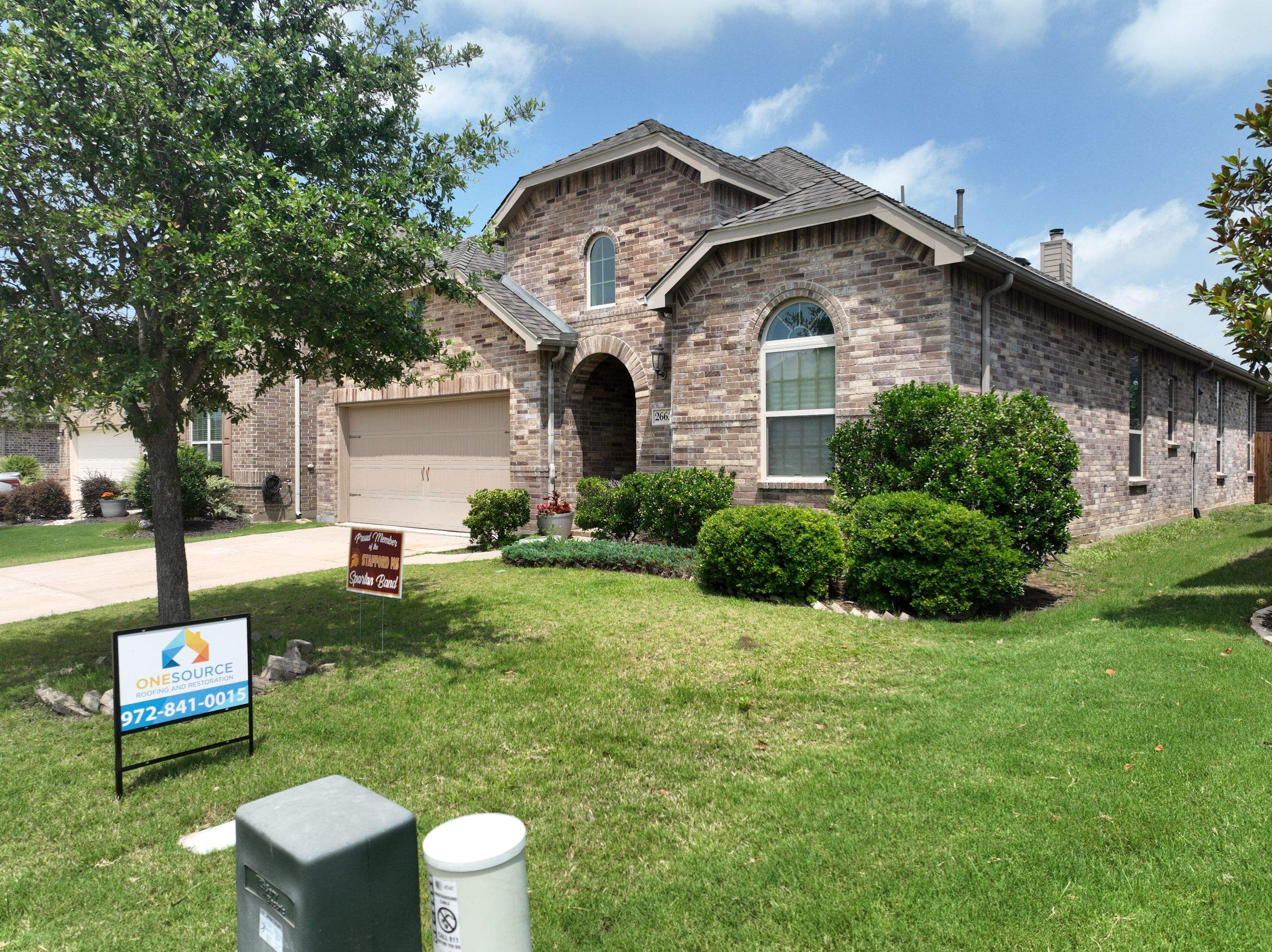 Residential Roofing Installation using CertainTeed Landmark MaxDef Weathered Wood by OneSource Roofing and Restoration