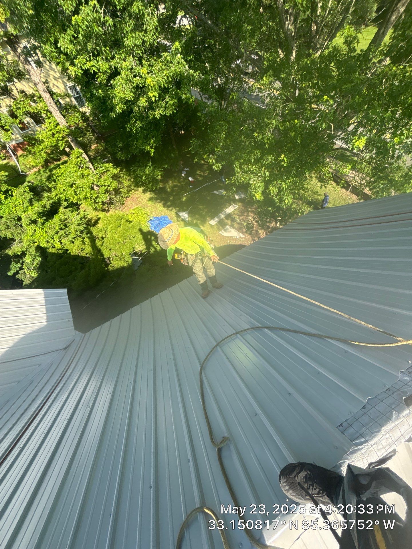 Metal Roof Replacement in Roanoke by NANOROOF Alabama